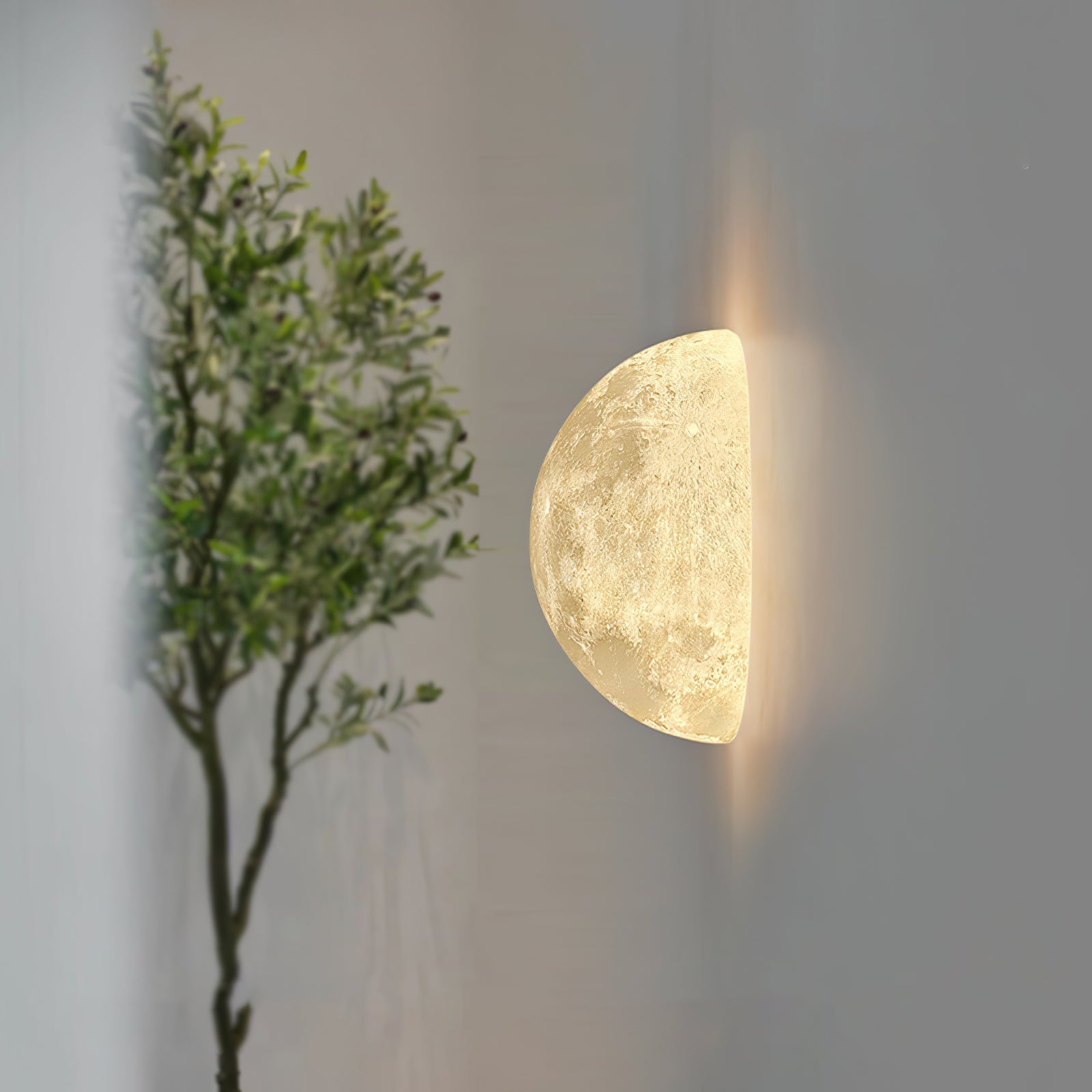 Tralvik Maanontwerp Wandlamp