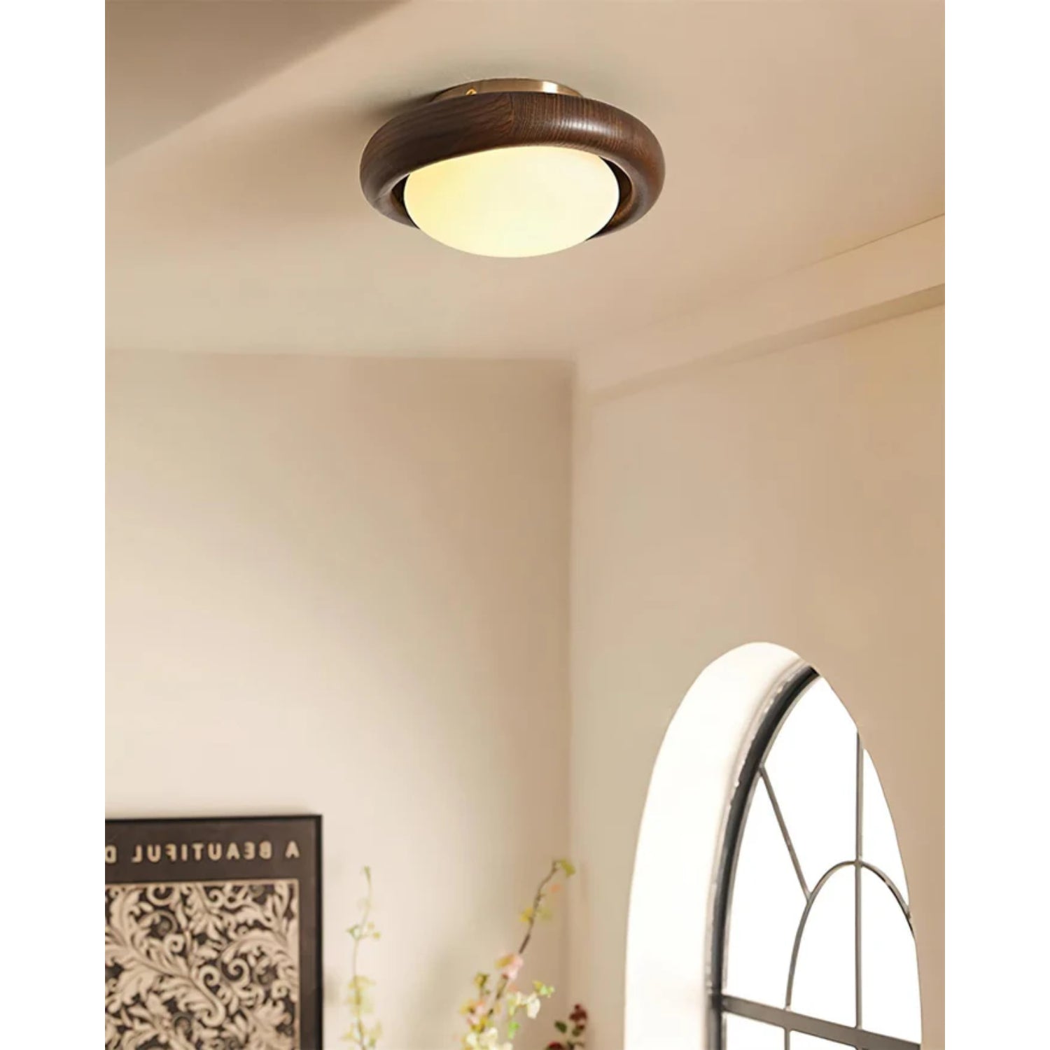 Mozofo Japandi Stijl Plafondlamp