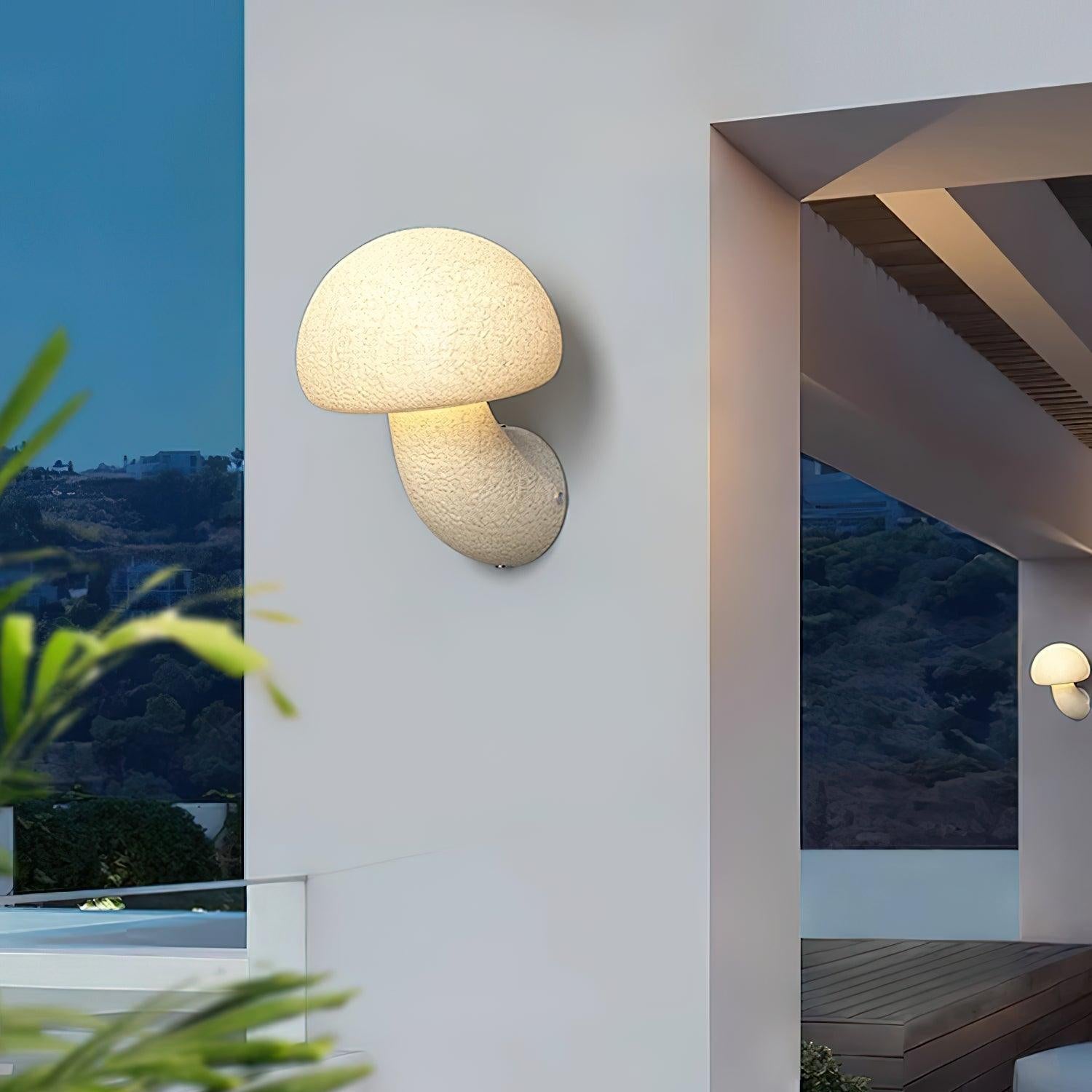 Paddenstoel Wandlamp Met Stekker