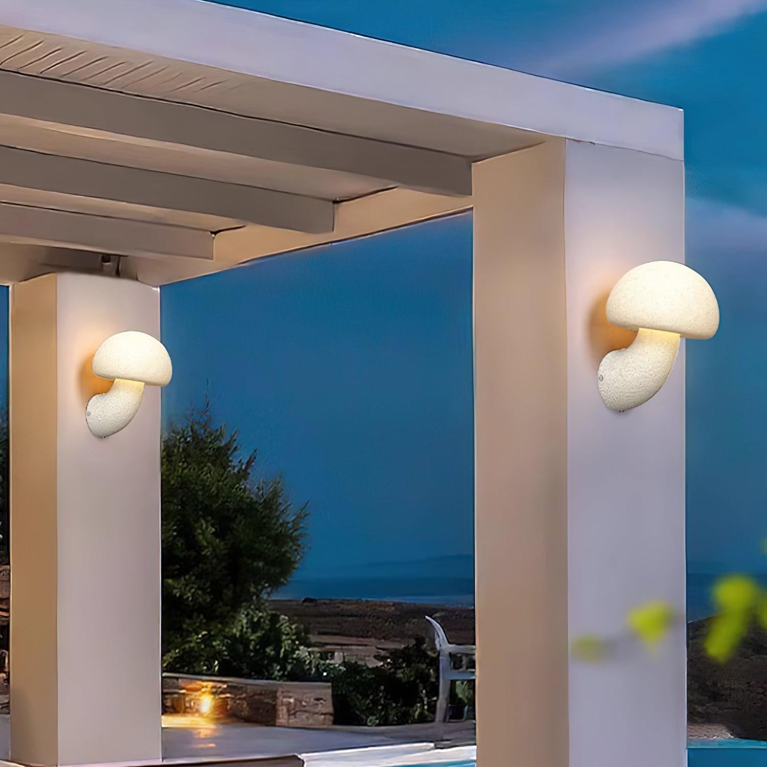 Paddenstoel Wandlamp Met Stekker