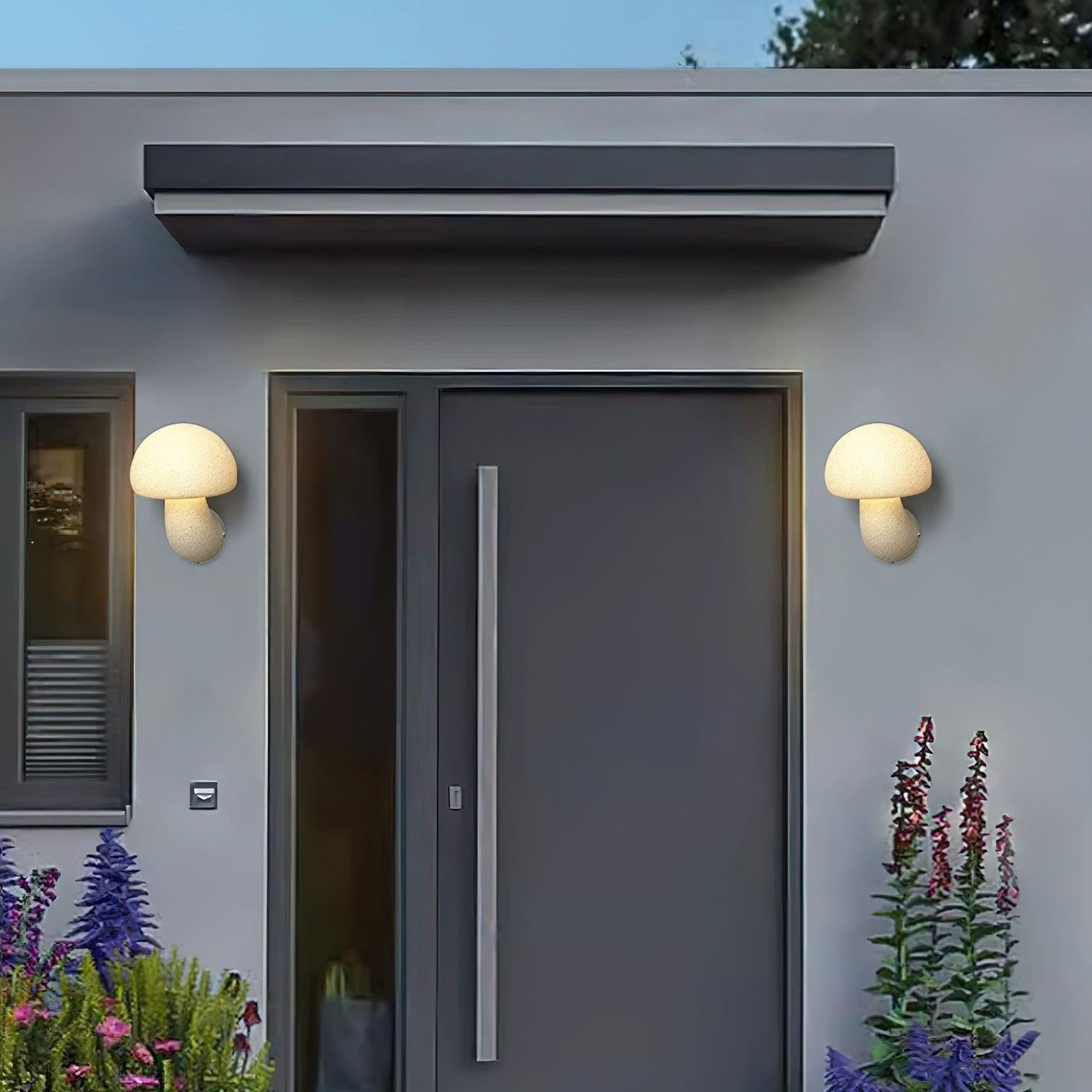 Paddenstoel Wandlamp Met Stekker