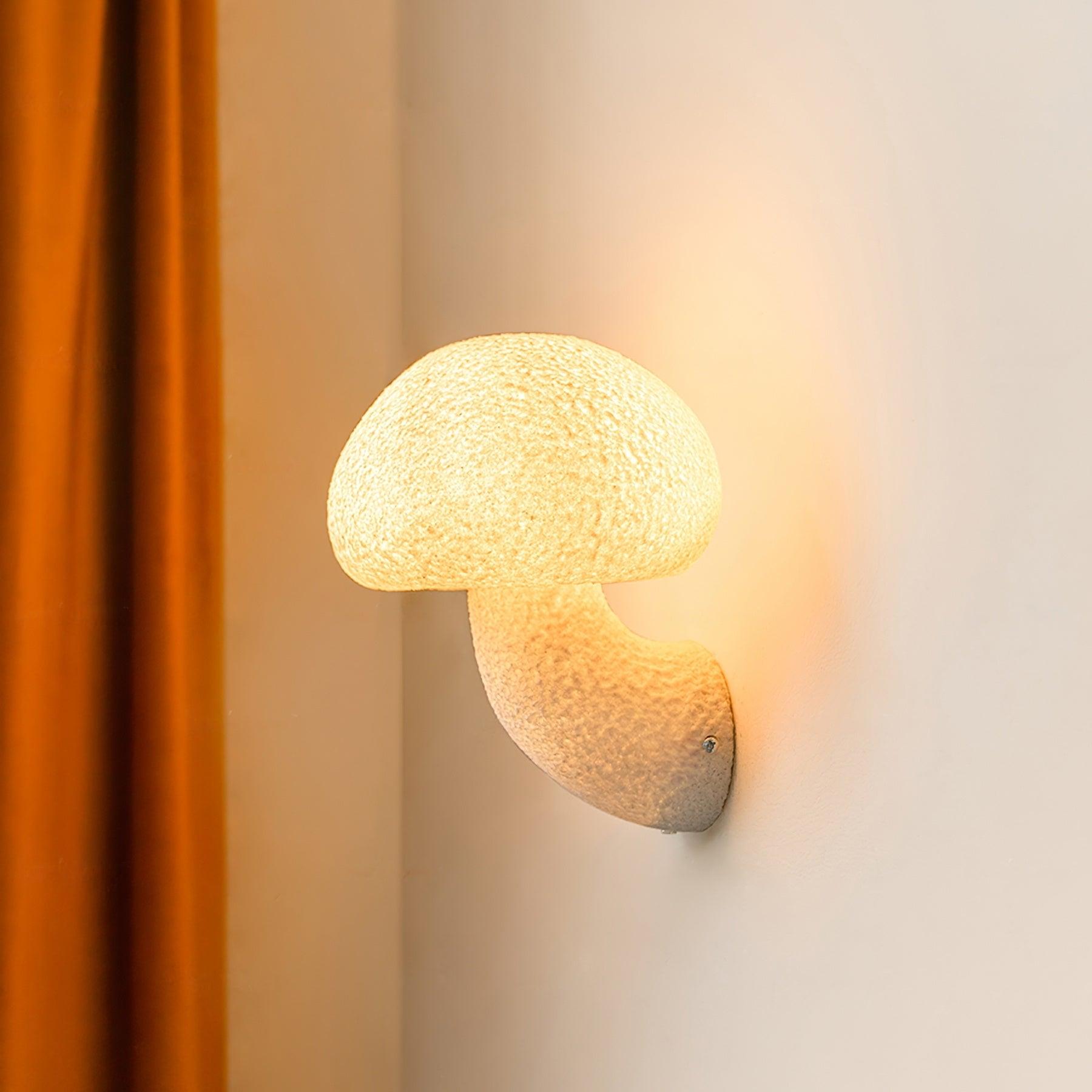 Paddenstoel Wandlamp Met Stekker