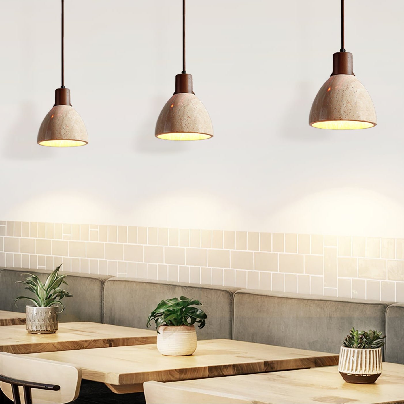 Mivo Natuursteen Hanglamp