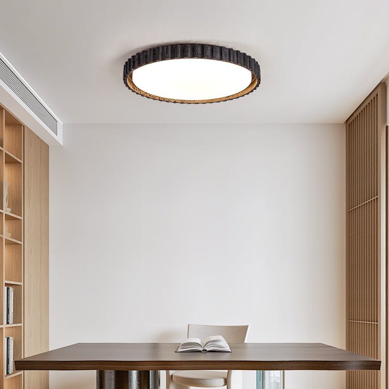 Obelso Travertijnen Planfondlamp