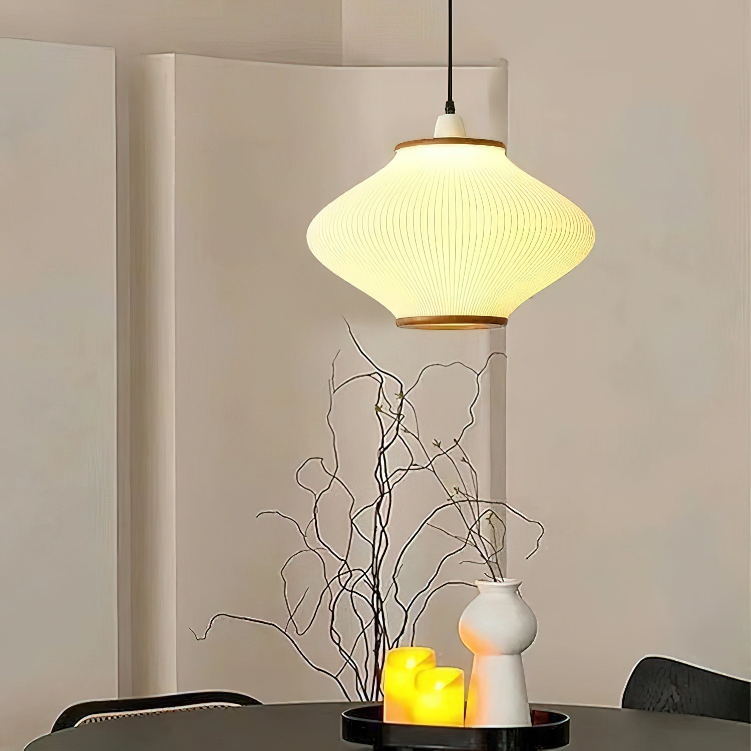 Heilyzan Japandi Stijl Hanglamp
