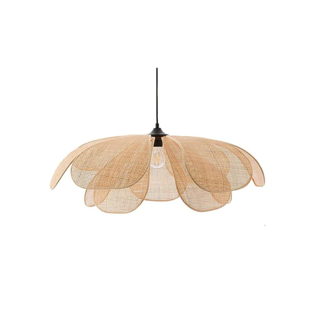 Petal Rattan Flower Hanglamp