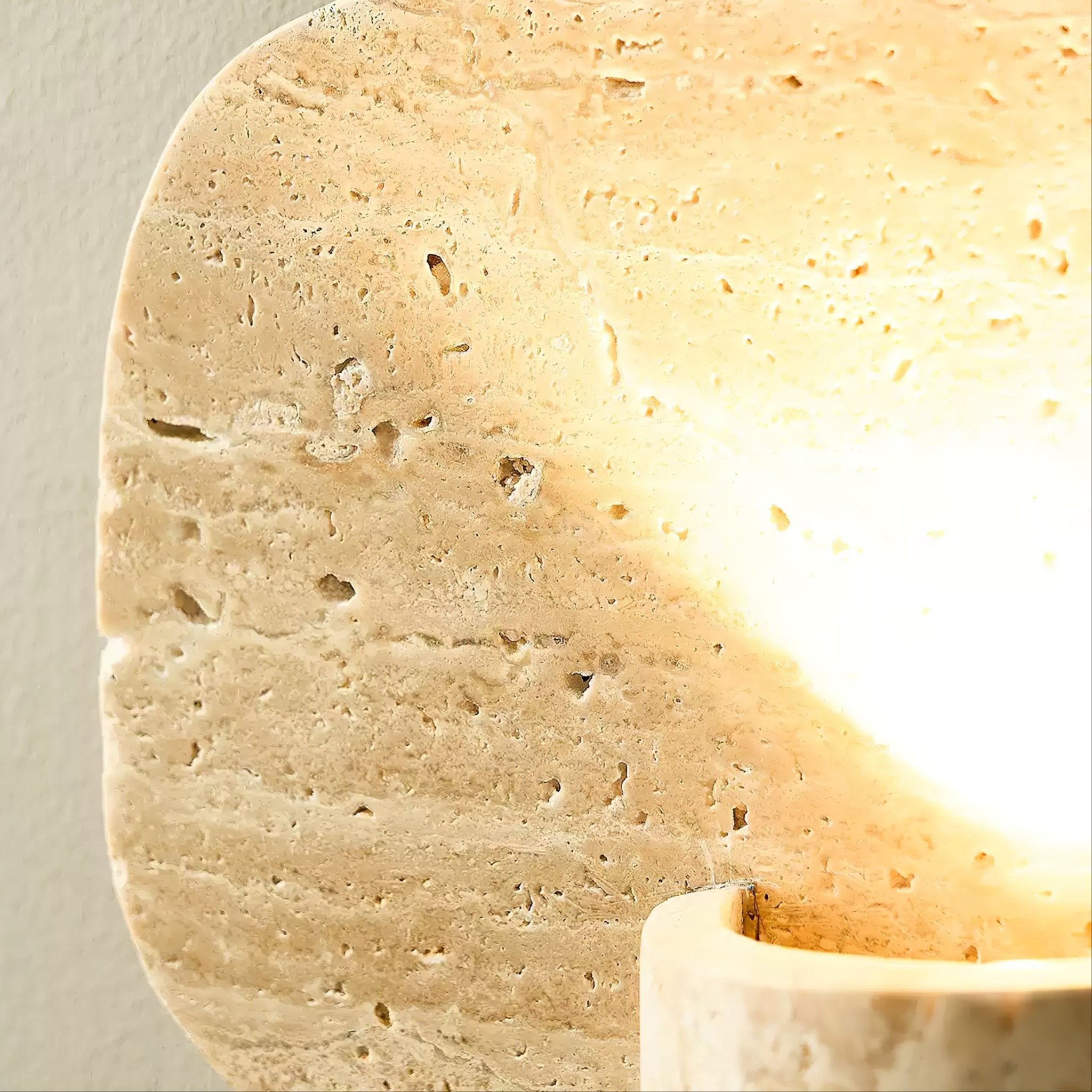 Cubone Natuursteen Wandlamp