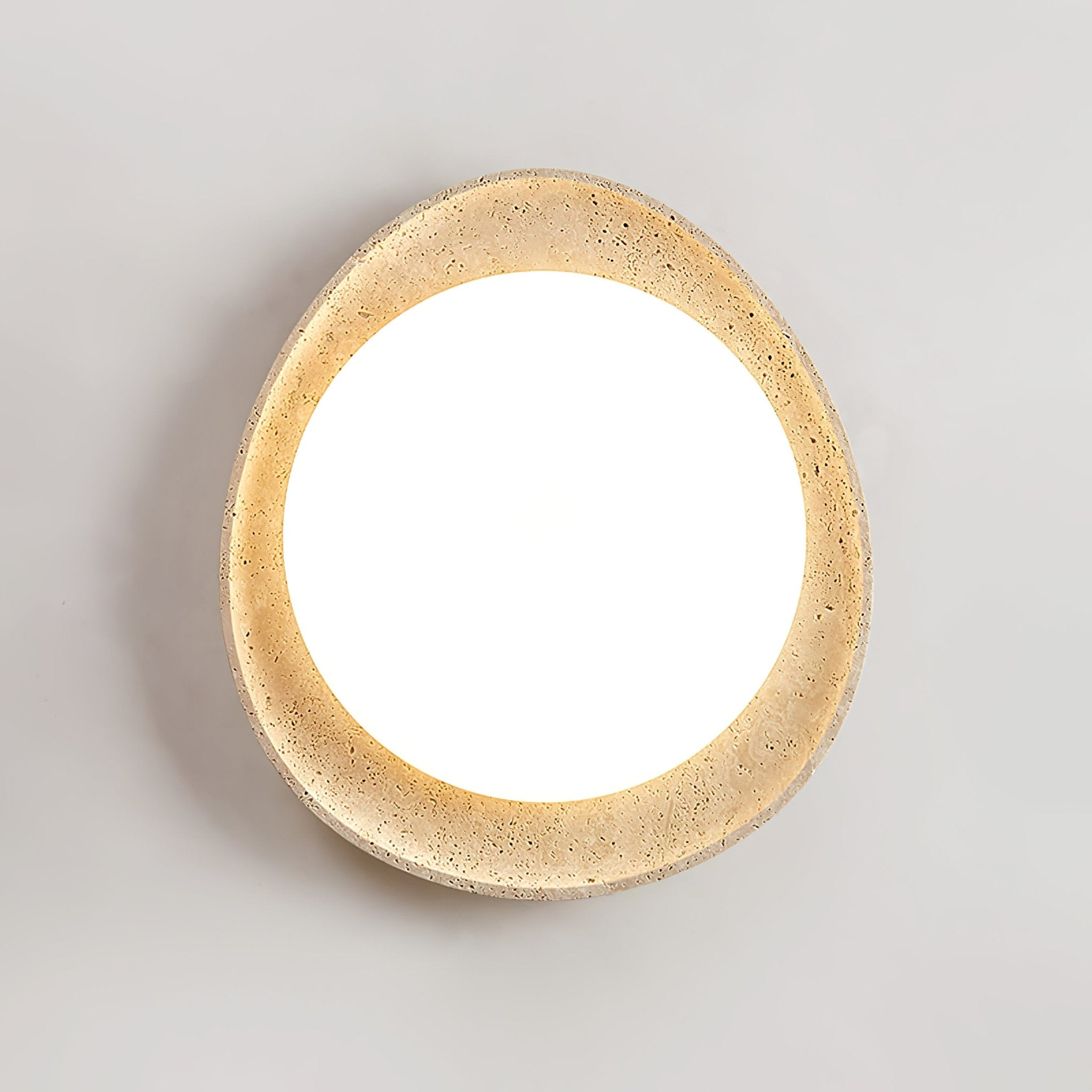 Fiolyn Leaf Natuursteen Plafondlamp