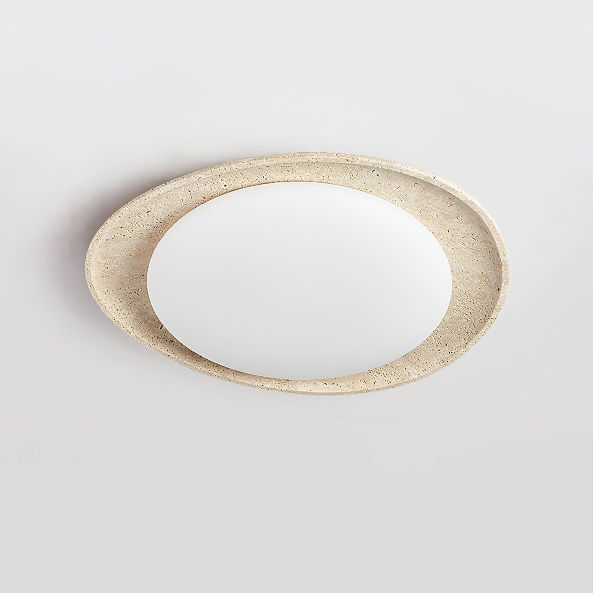 Fiolyn Leaf Natuursteen Plafondlamp