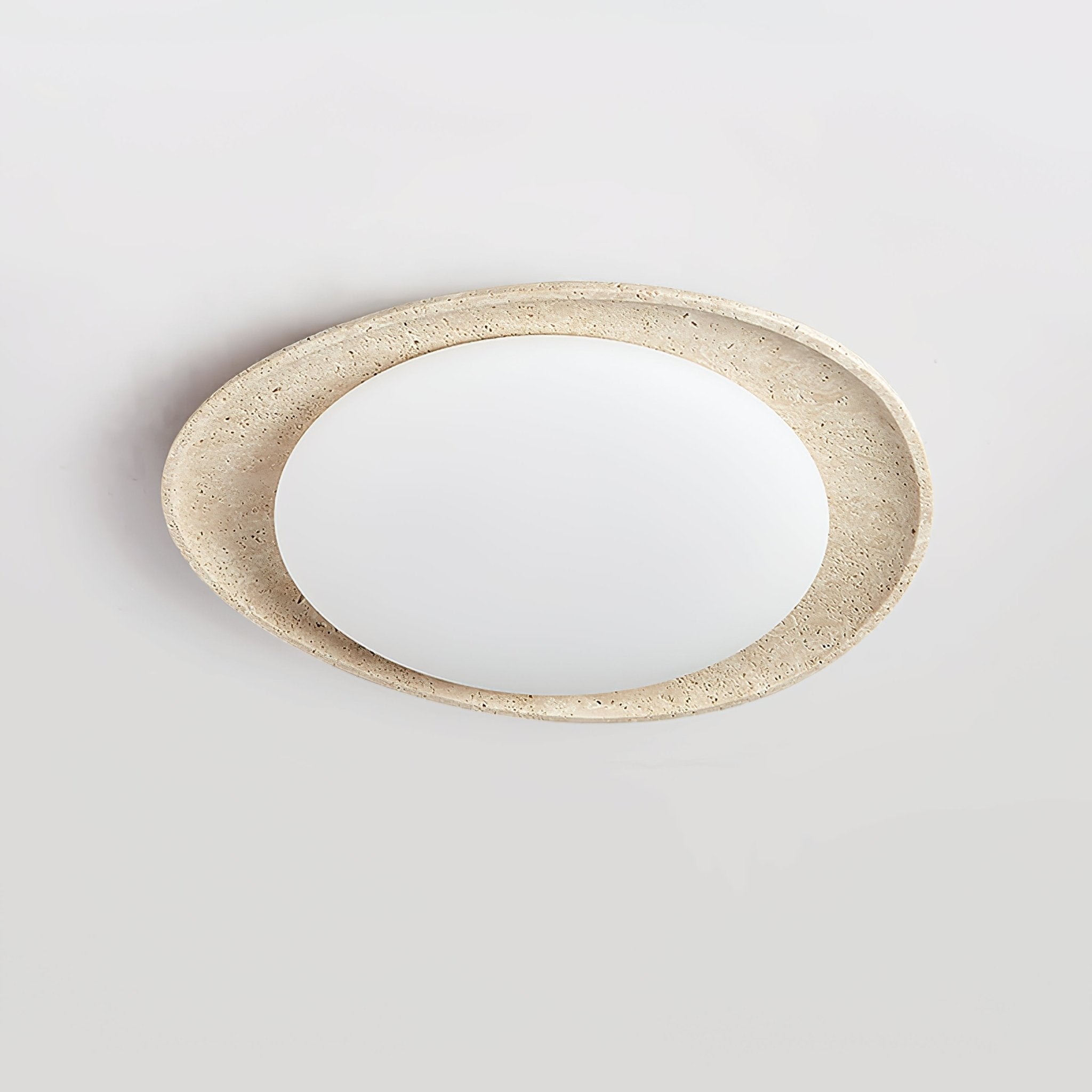 Fiolyn Leaf Natuursteen Plafondlamp