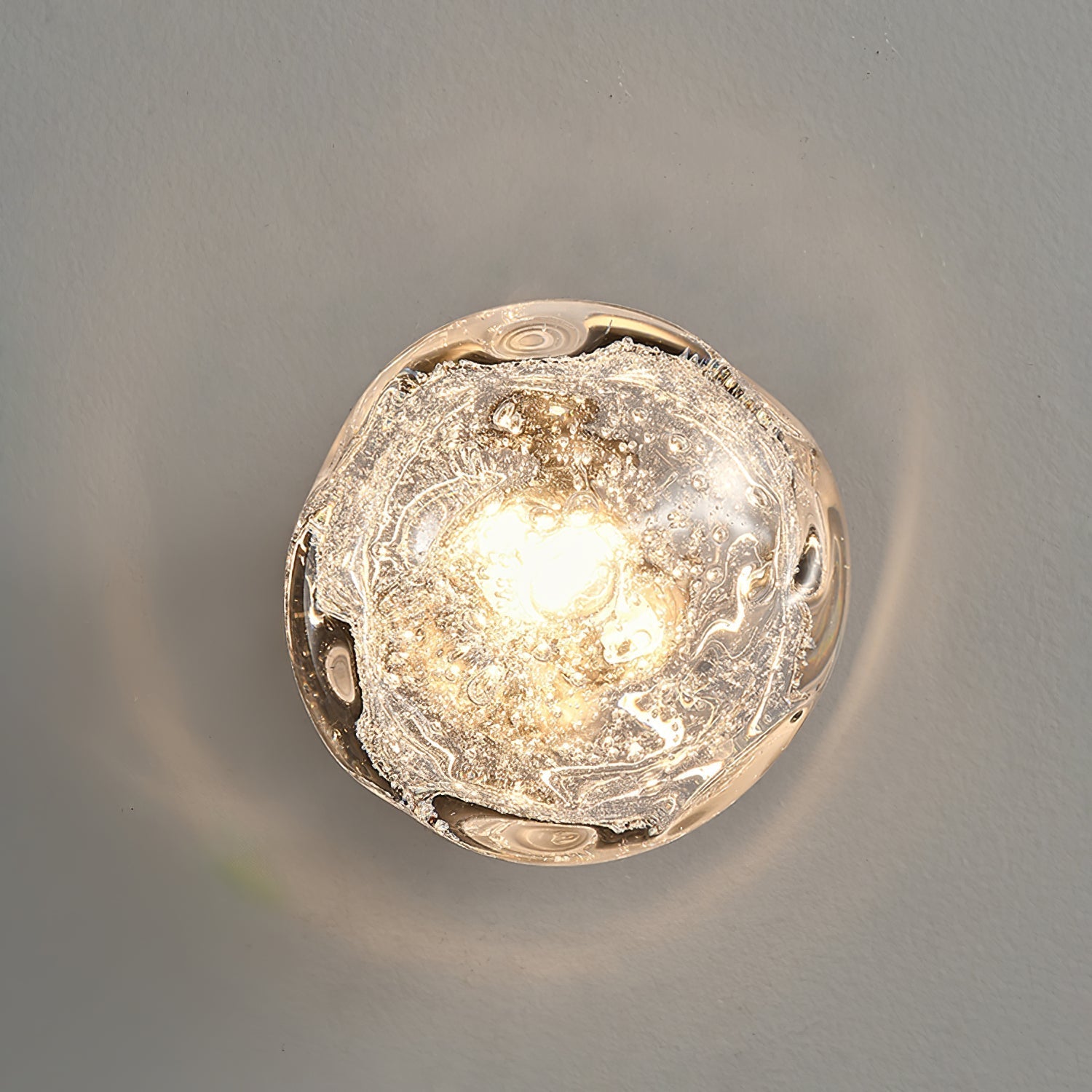 Oltan Glazen Wandlamp
