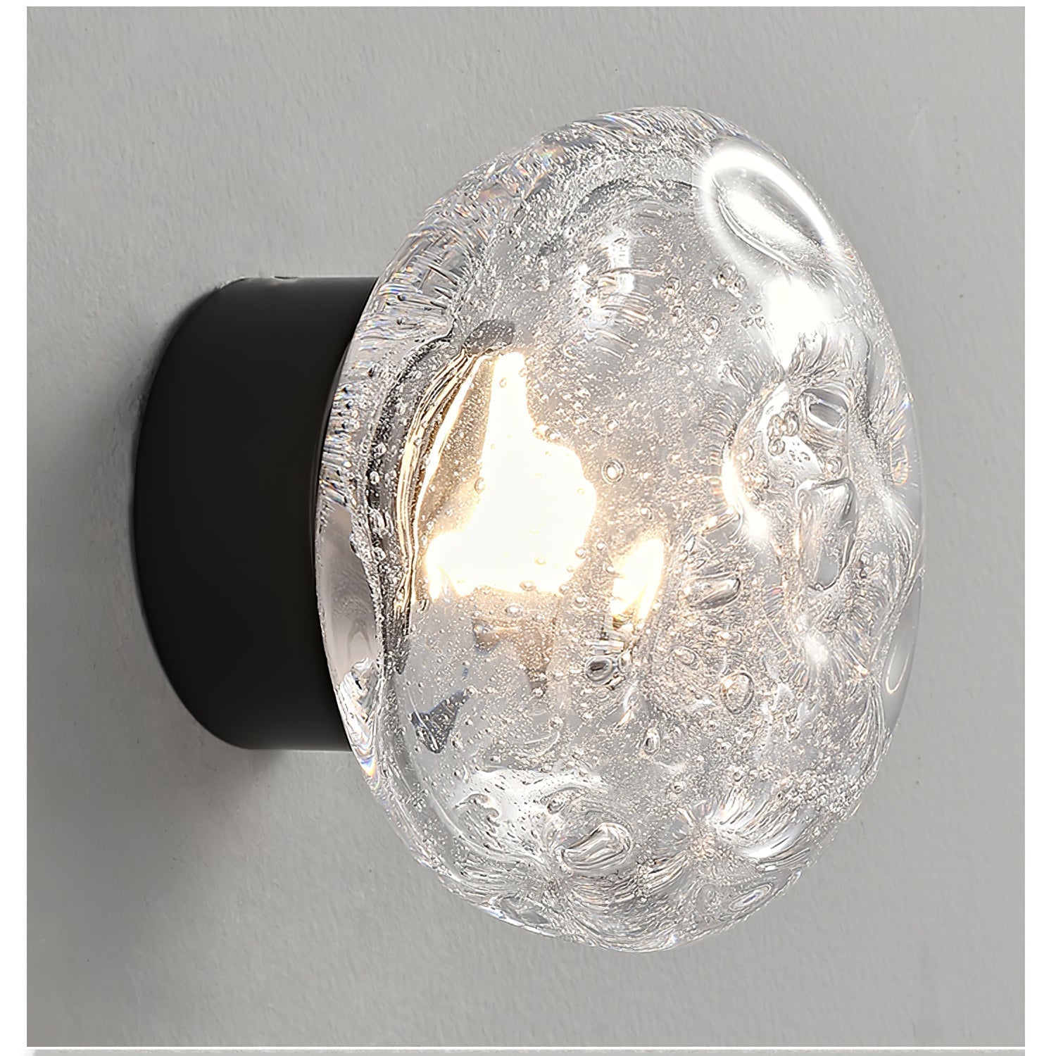 Oltan Glazen Wandlamp