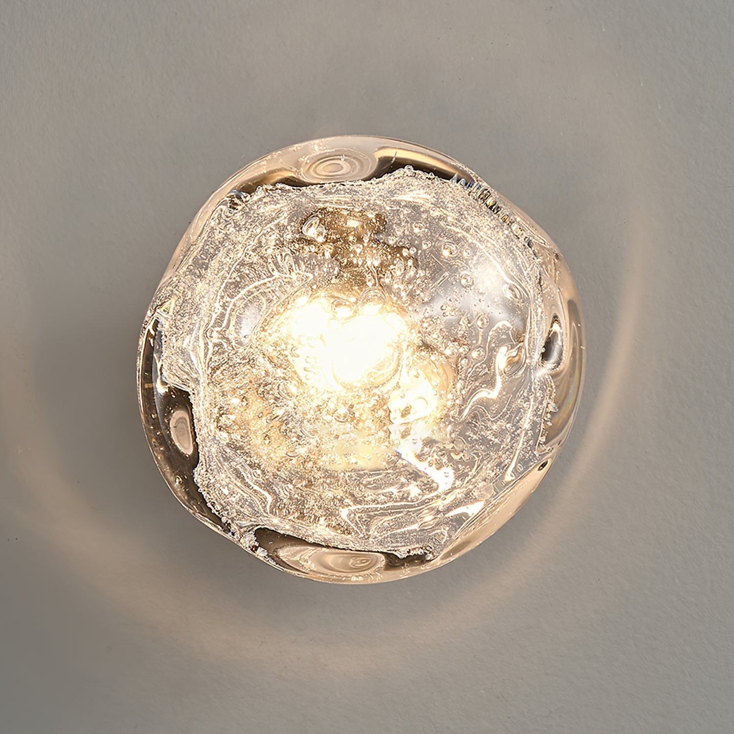 Oltan Glazen Wandlamp