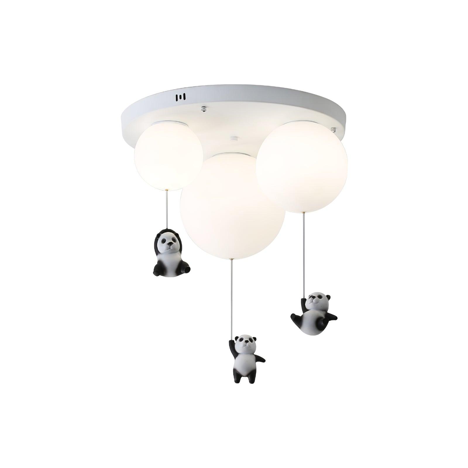 Hangende Panda Beren Plafondlamp