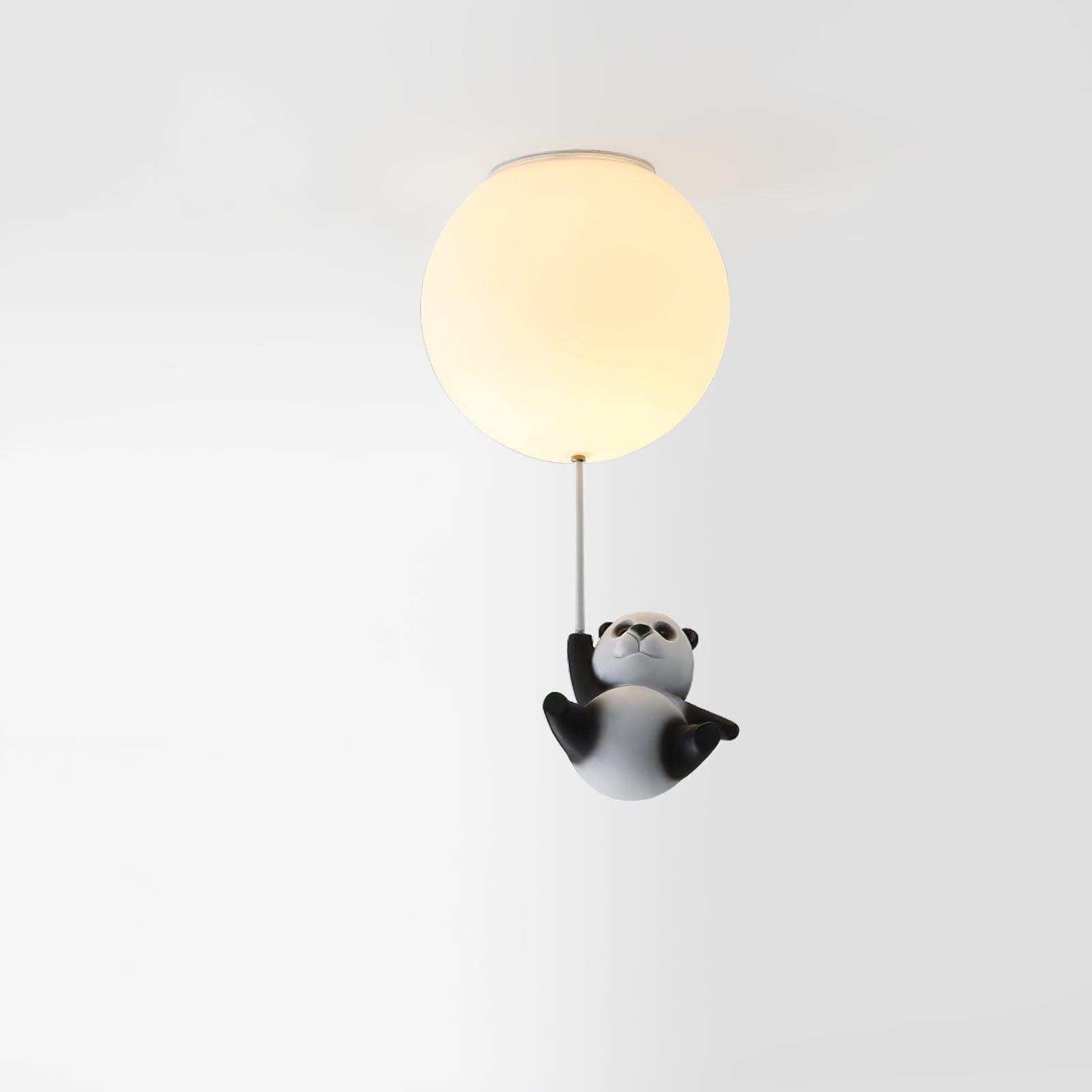 Hangende Panda Beren Plafondlamp