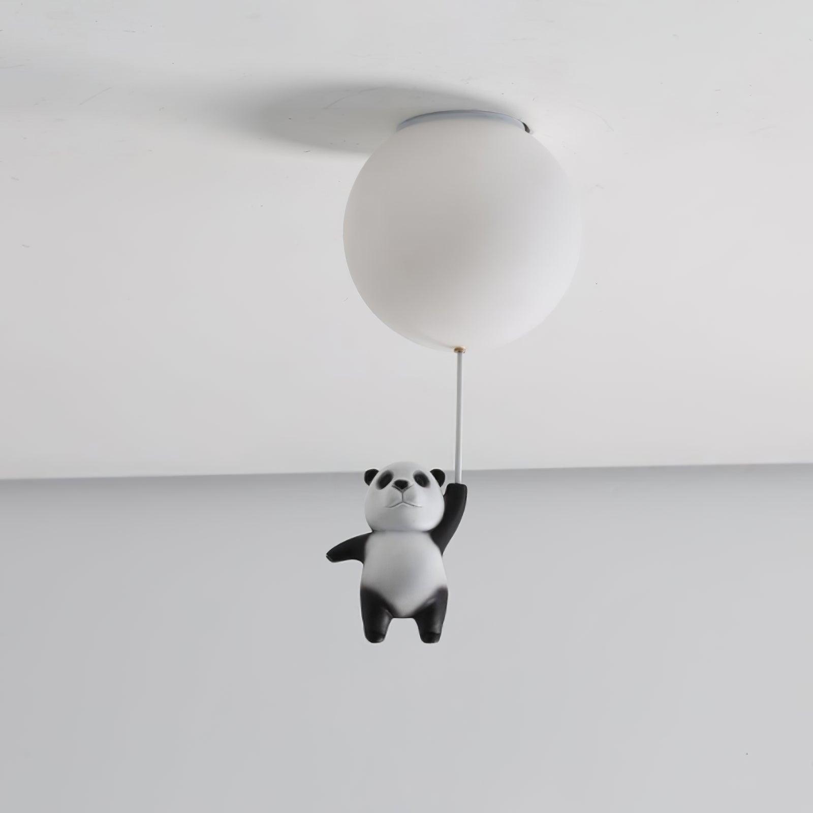 Hangende Panda Beren Plafondlamp