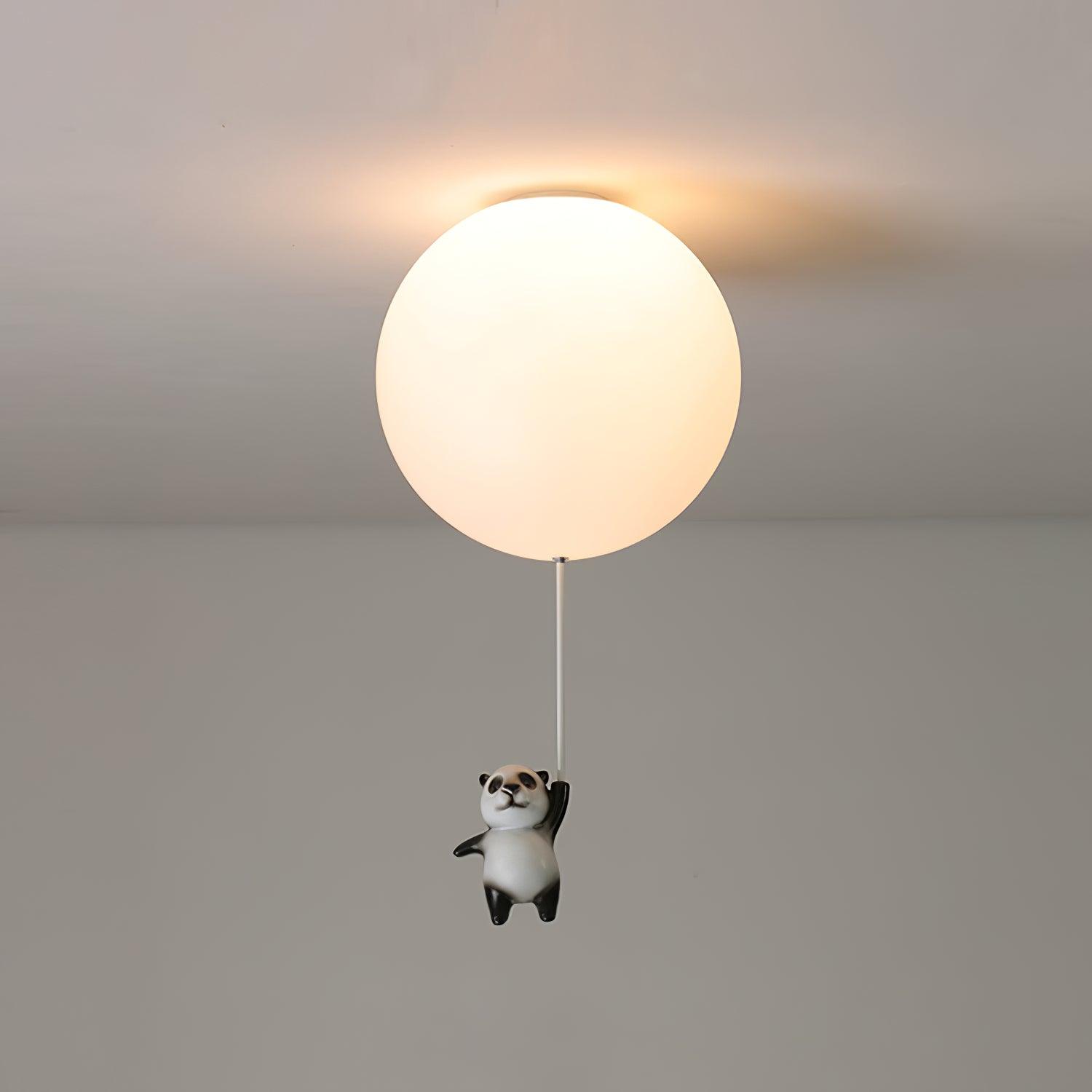 Hangende Panda Beren Plafondlamp