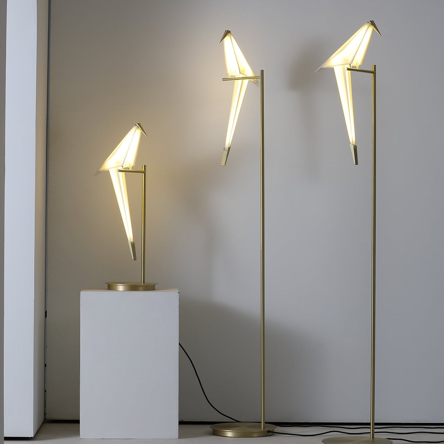 Feo Papieren Kraanvogel Vloerlamp