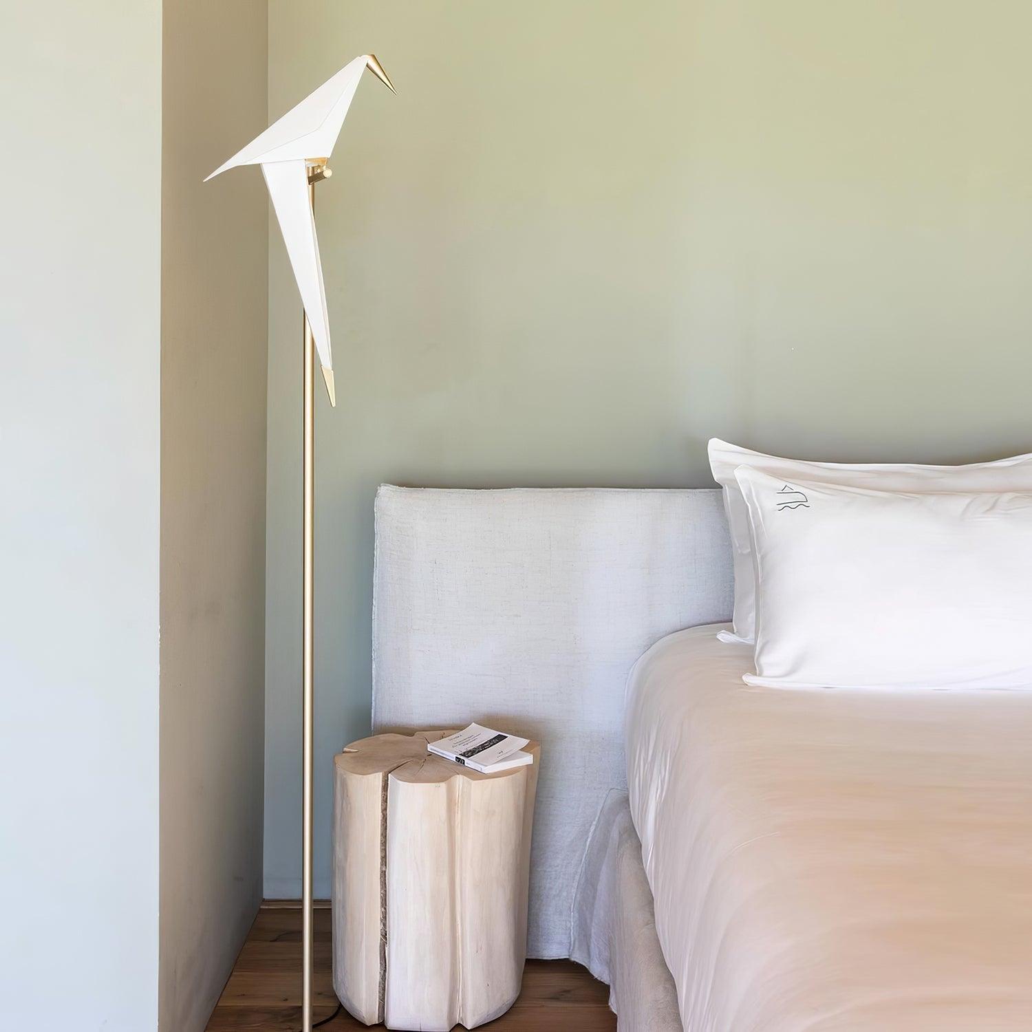 Feo Papieren Kraanvogel Vloerlamp