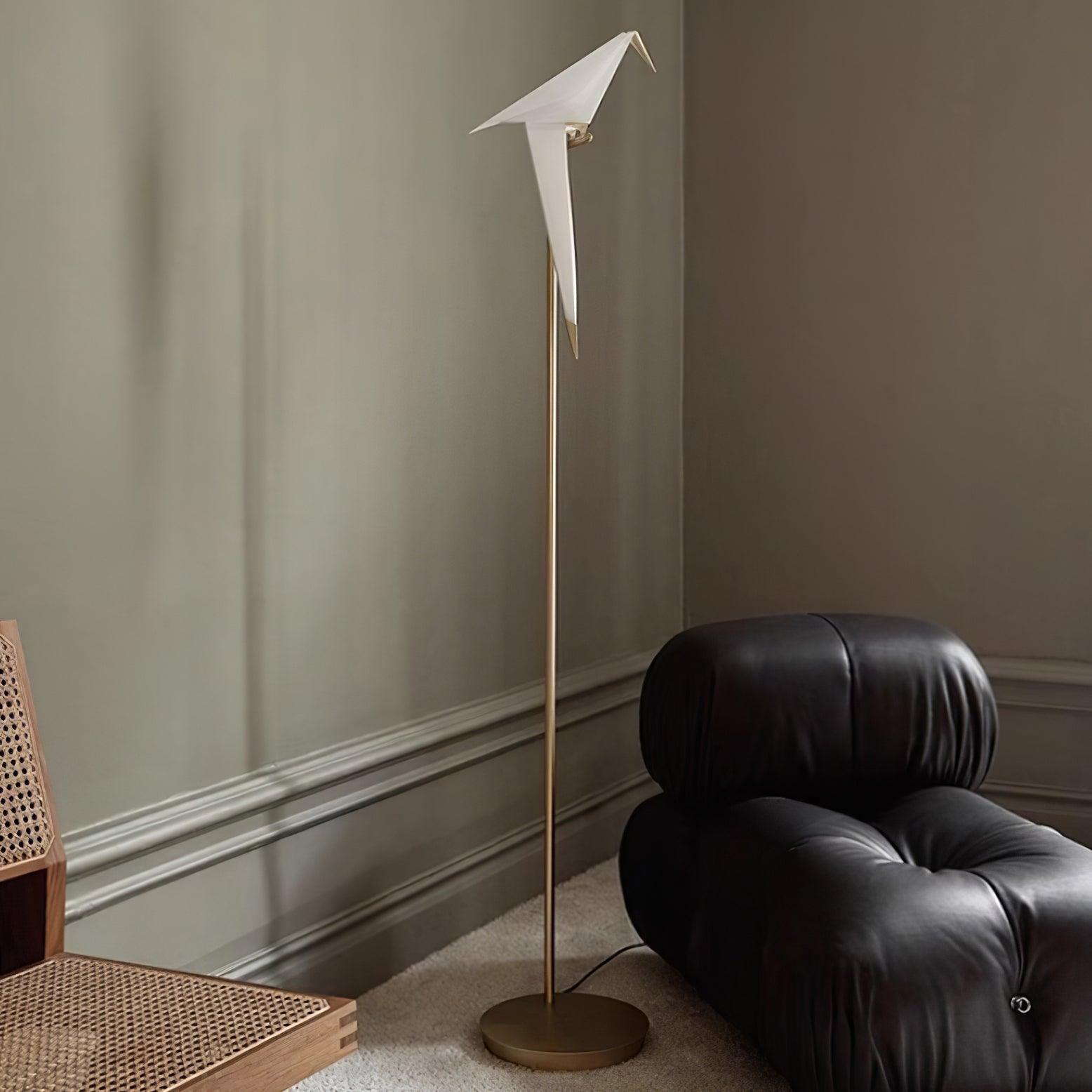 Feo Papieren Kraanvogel Vloerlamp