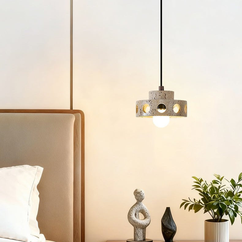 Forene Travertijnen Hanglamp