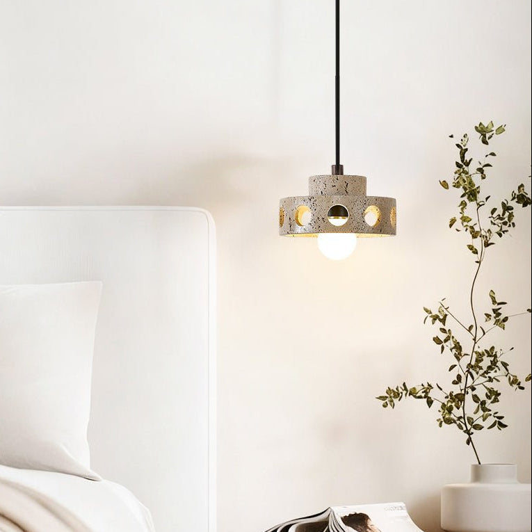 Forene Travertijnen Hanglamp