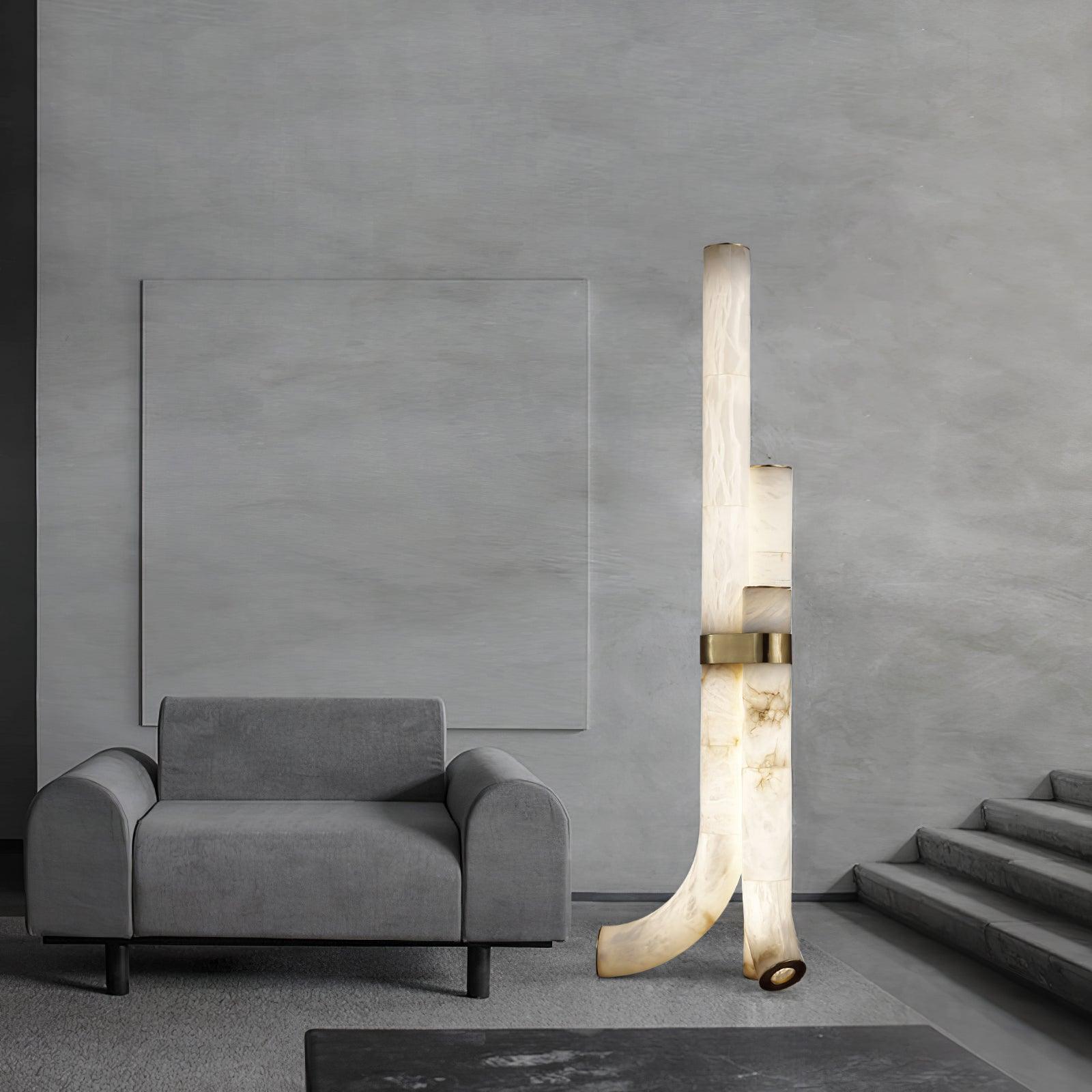 Pylese Triple Albasten Vloerlamp