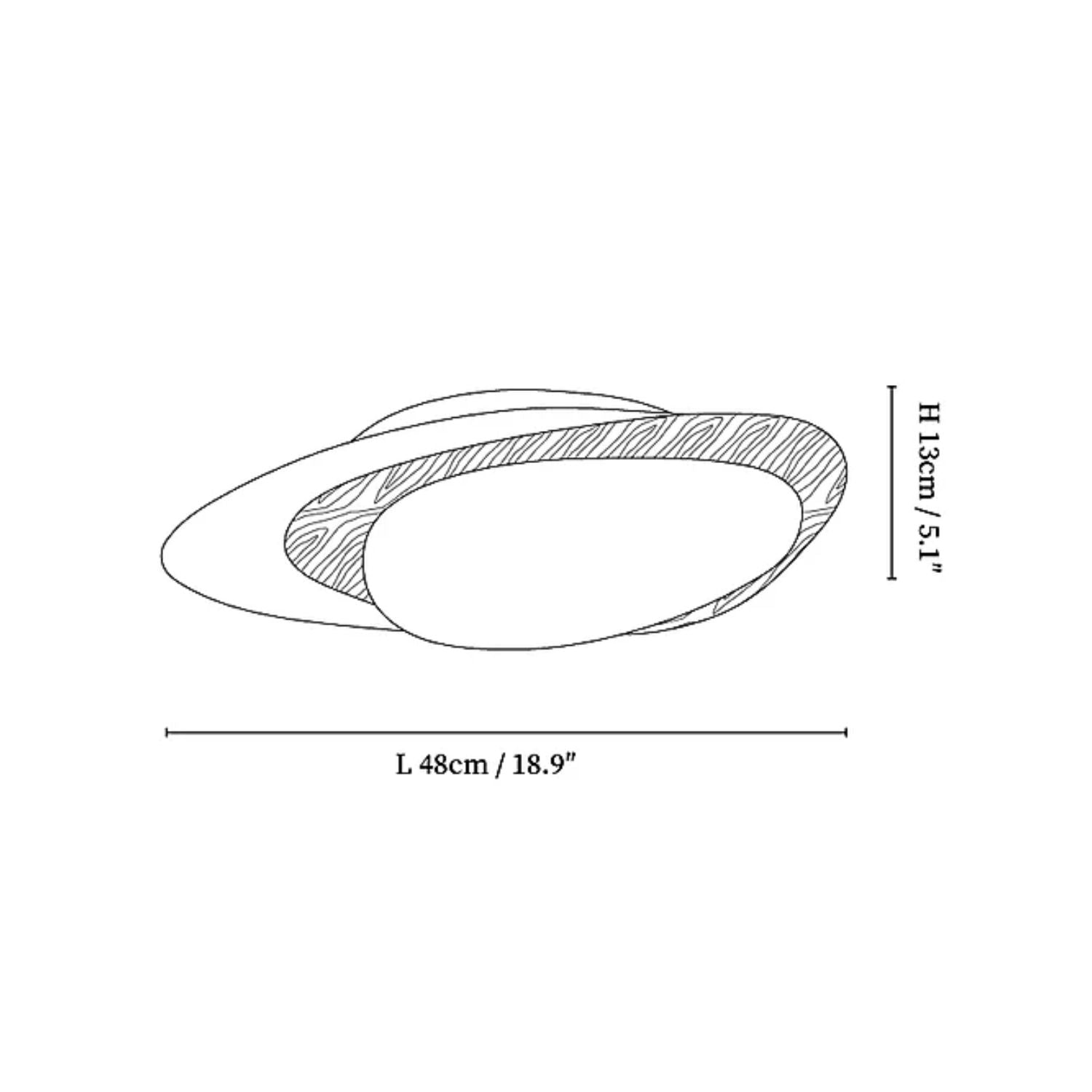 Orelinza Plafondlamp
