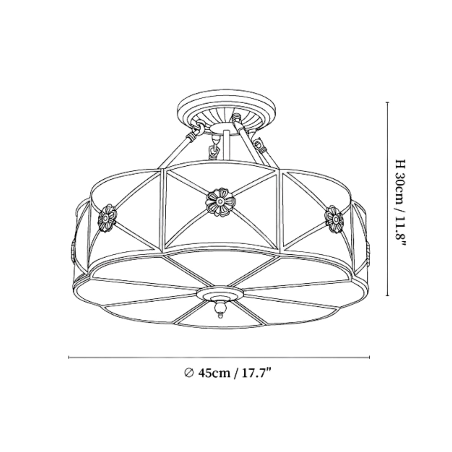 Pereston Plafondlamp