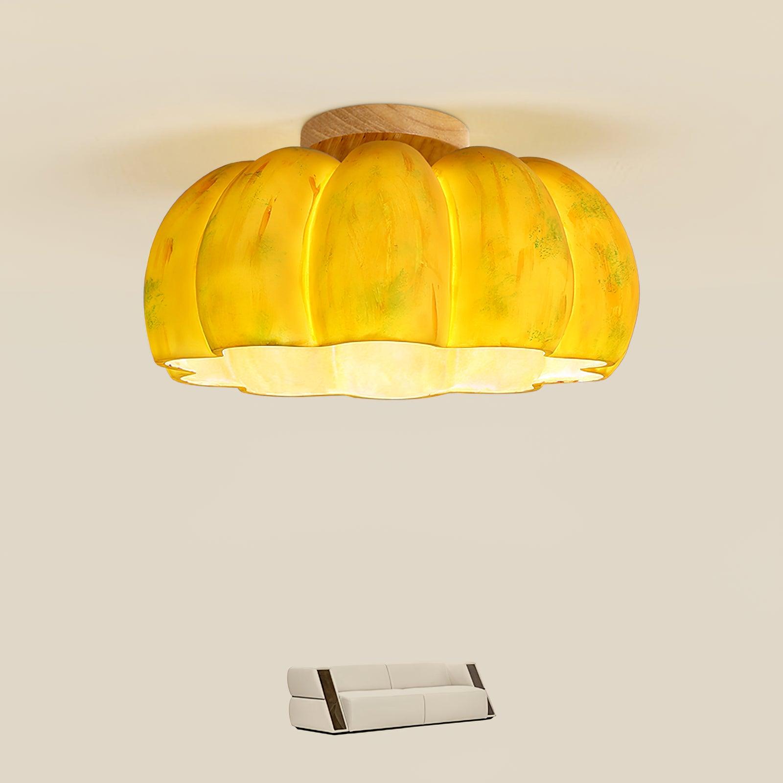 Pompus Pompoen Plafondlamp