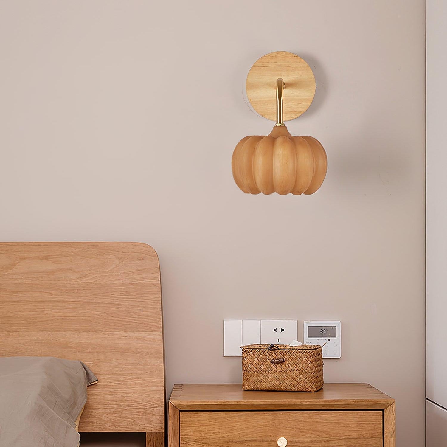 Pompus Pompoen Wandlamp