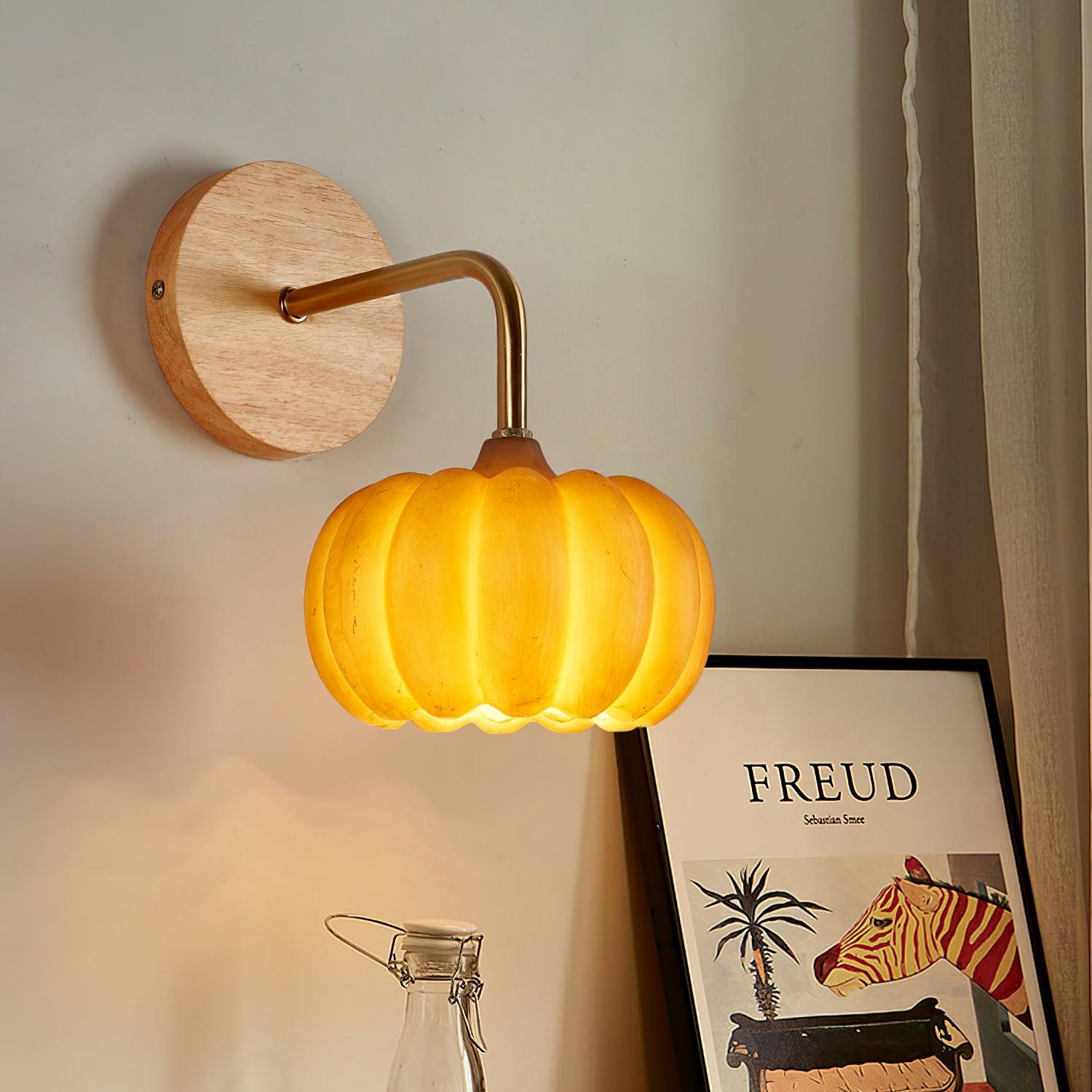 Pompus Pompoen Wandlamp