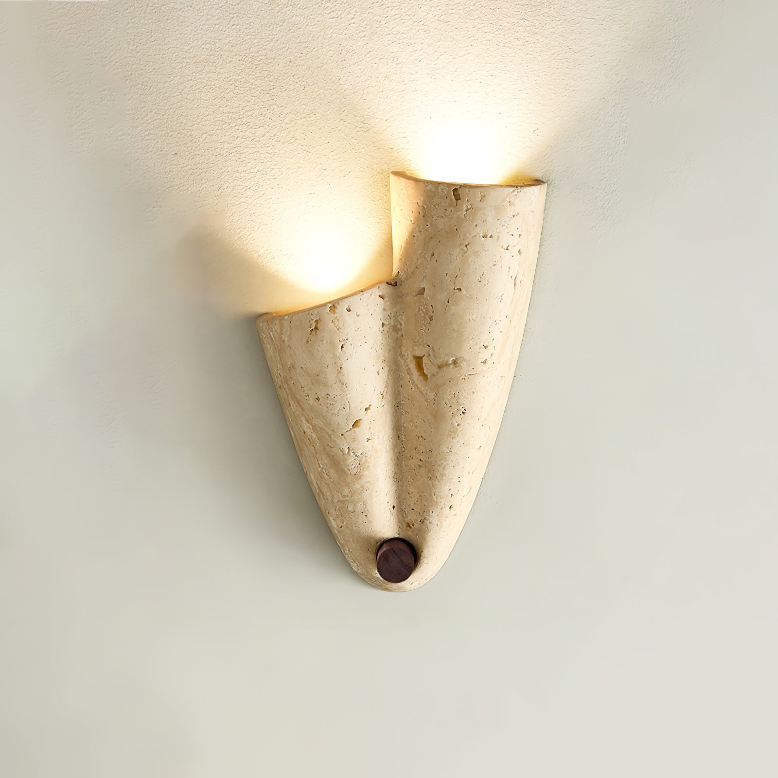 Doperez Natuursteen Wandlamp