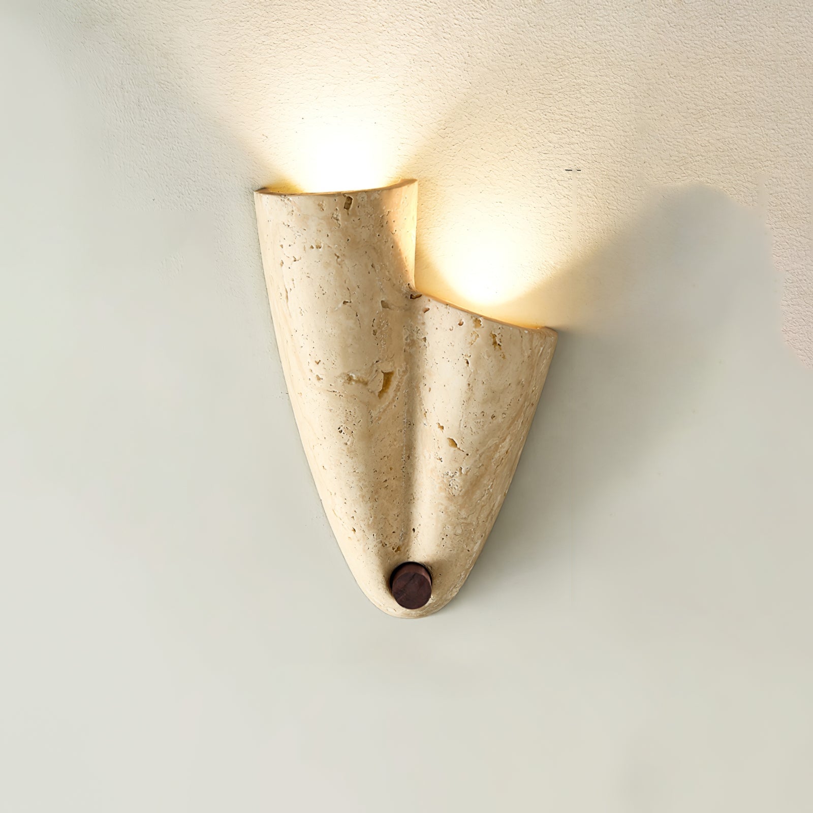 Doperez Natuursteen Wandlamp