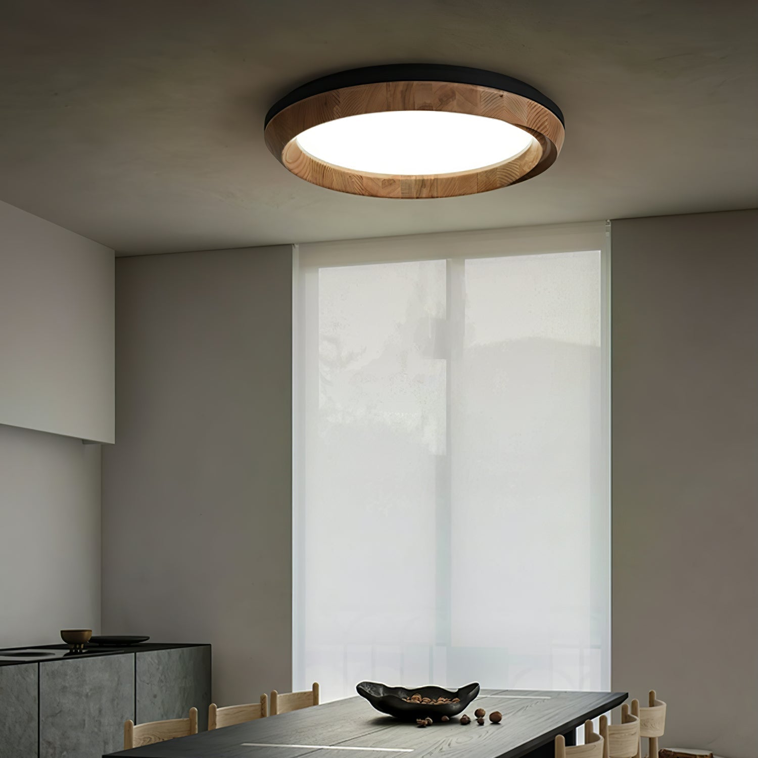 Belosca Houten Plafondlamp