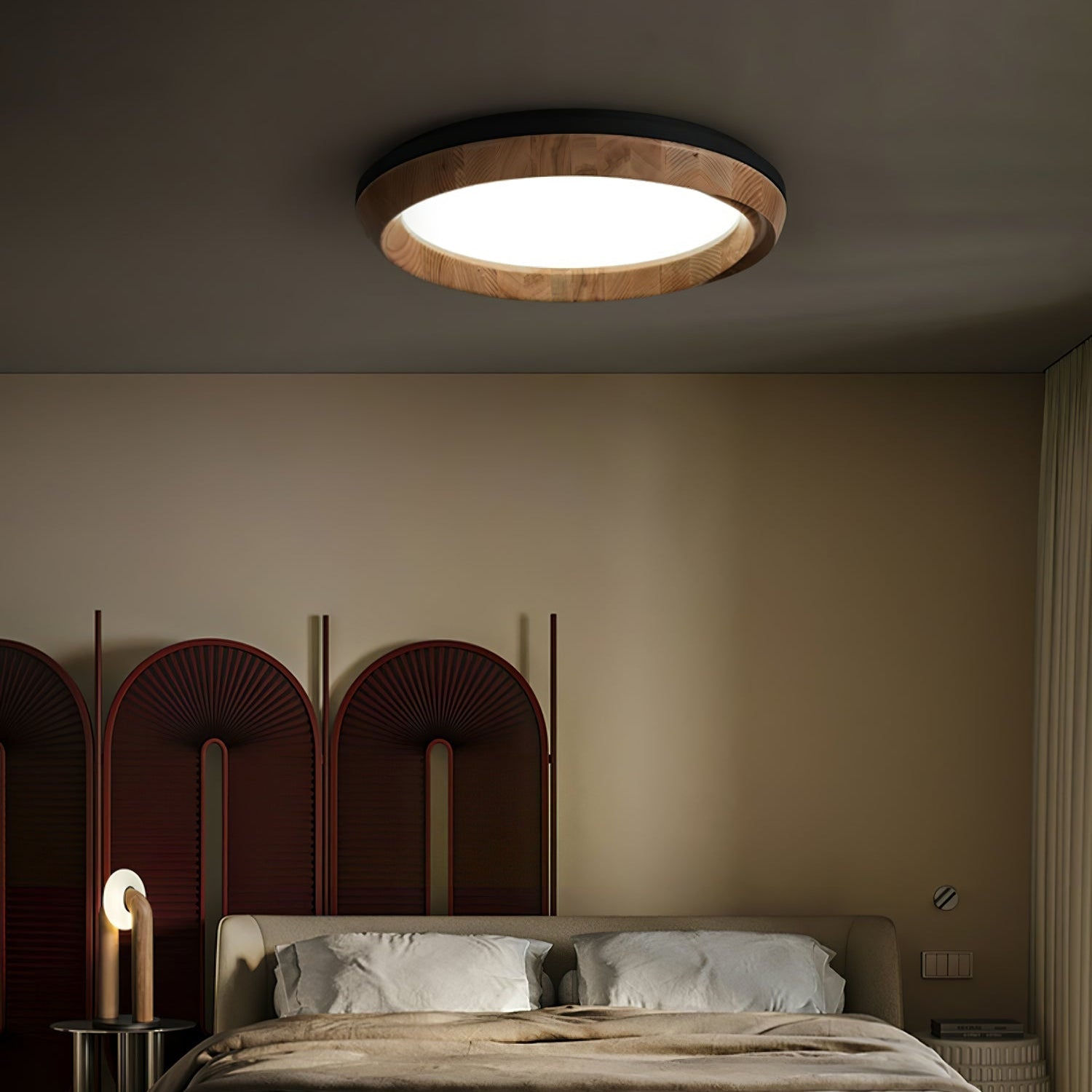 Belosca Houten Plafondlamp