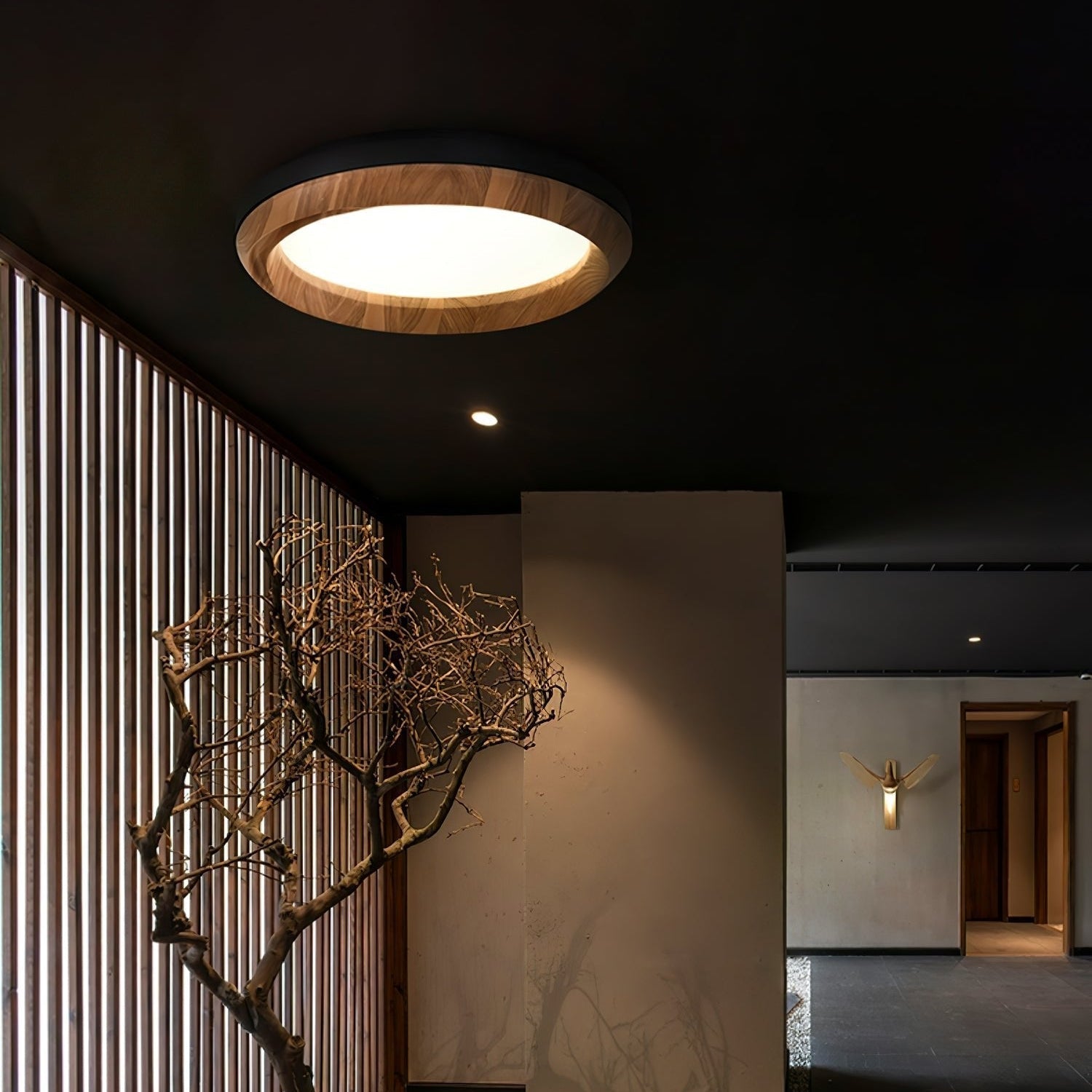 Belosca Houten Plafondlamp