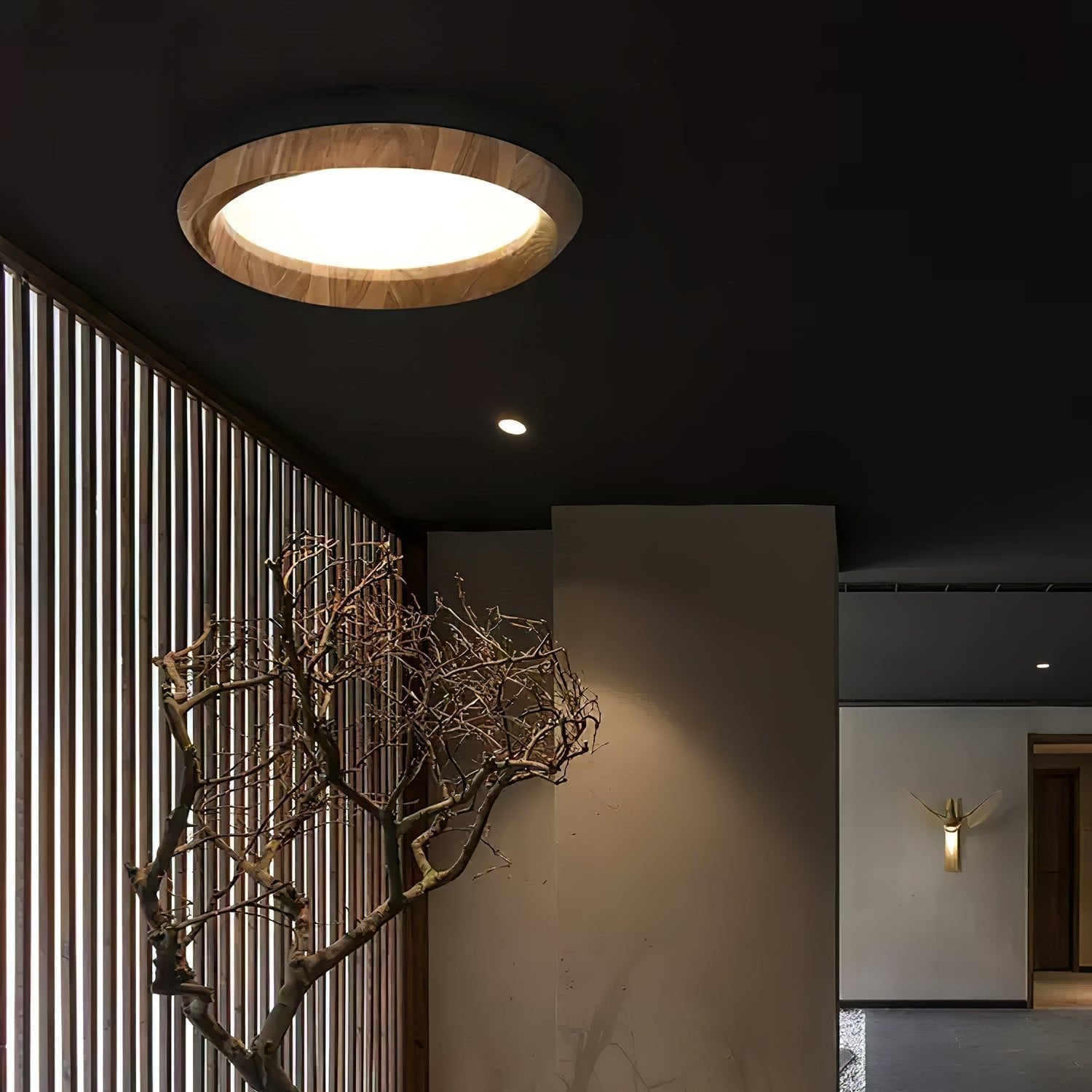 Belosca Houten Plafondlamp