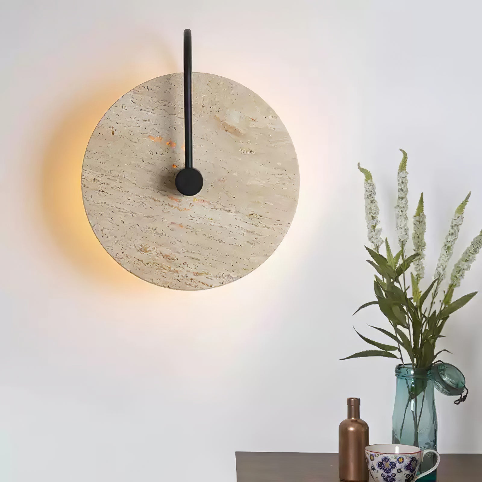 Sedona Travertijnen Wandlamp