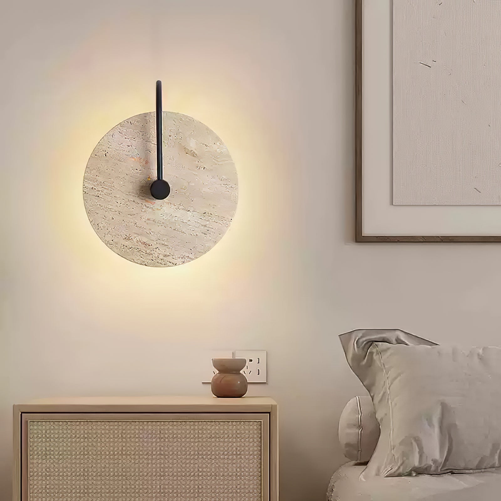 Sedona Travertijnen Wandlamp