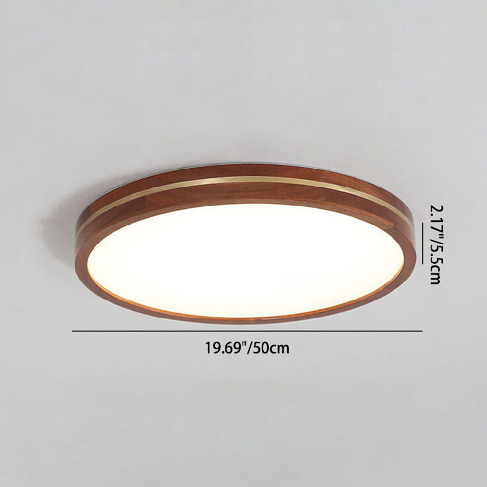 Sunlem Houten Plafondlamp