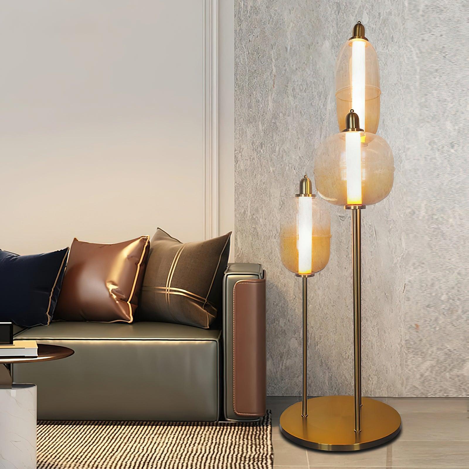 Soafu Triple Vloerlamp