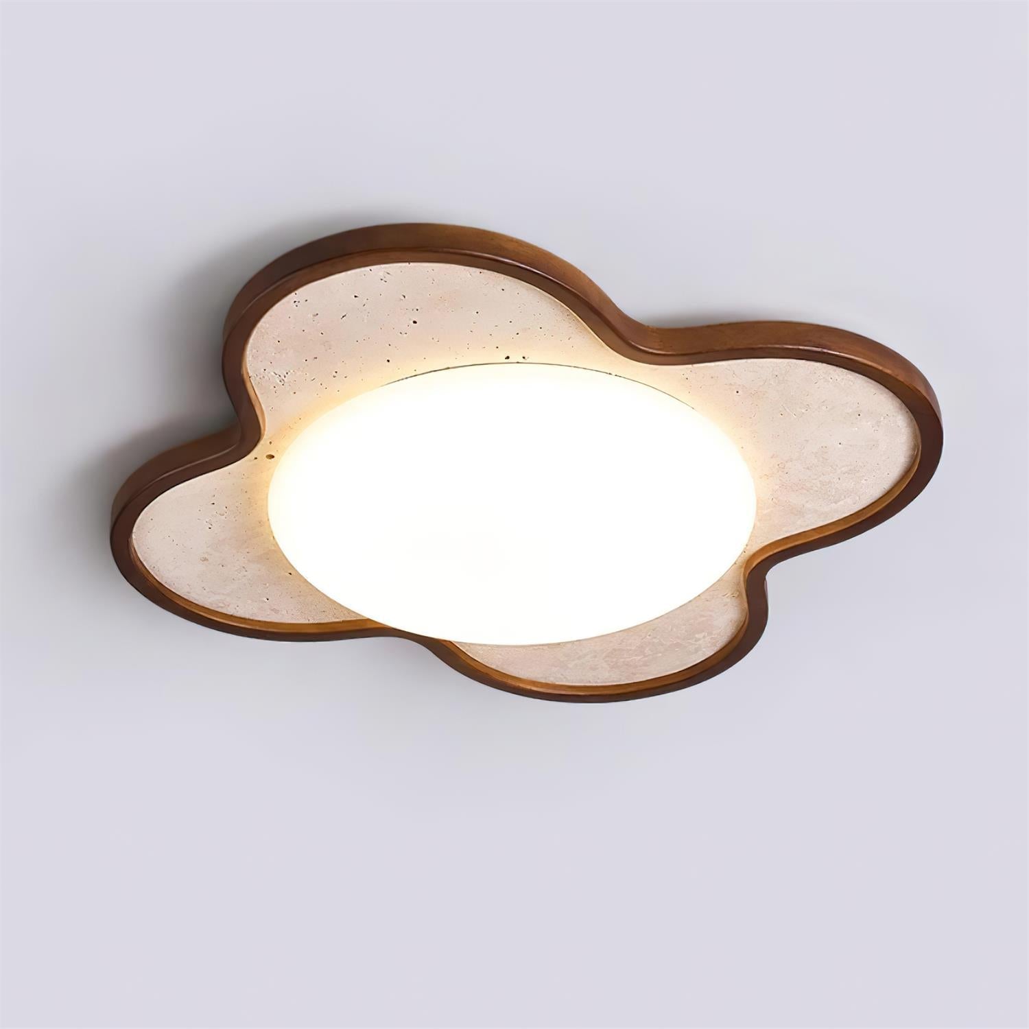 Stervorm Natuursteen Plafondlamp
