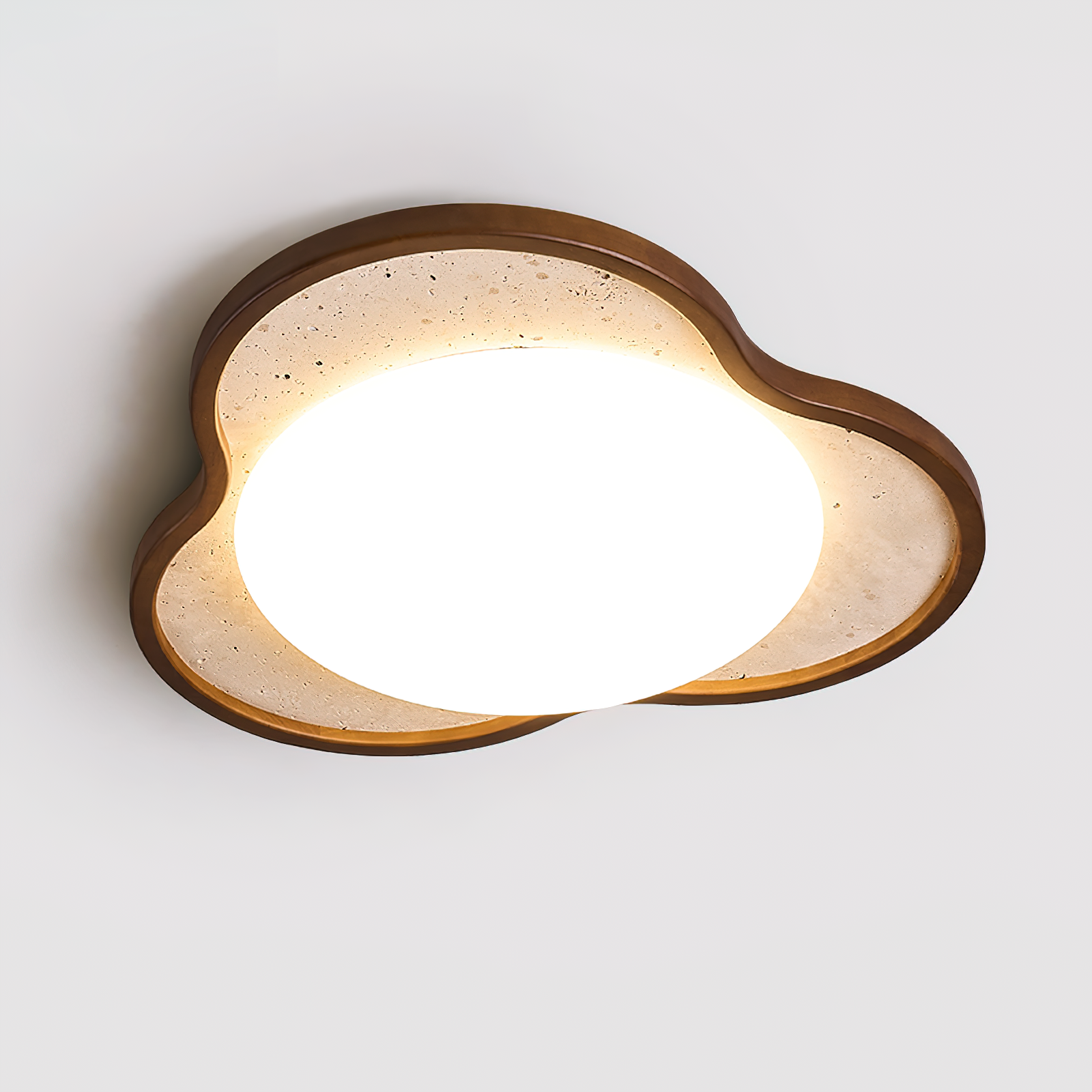 Stervorm Natuursteen Plafondlamp
