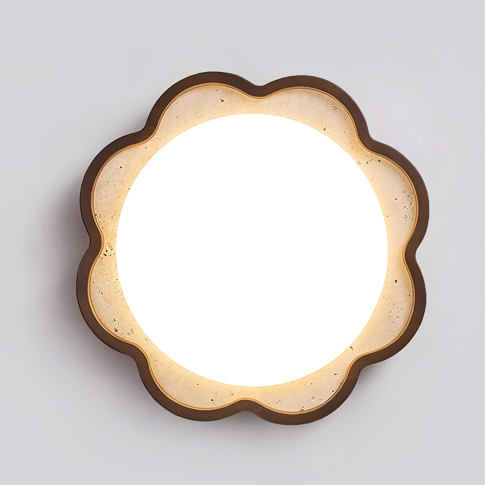 Stervorm Natuursteen Plafondlamp