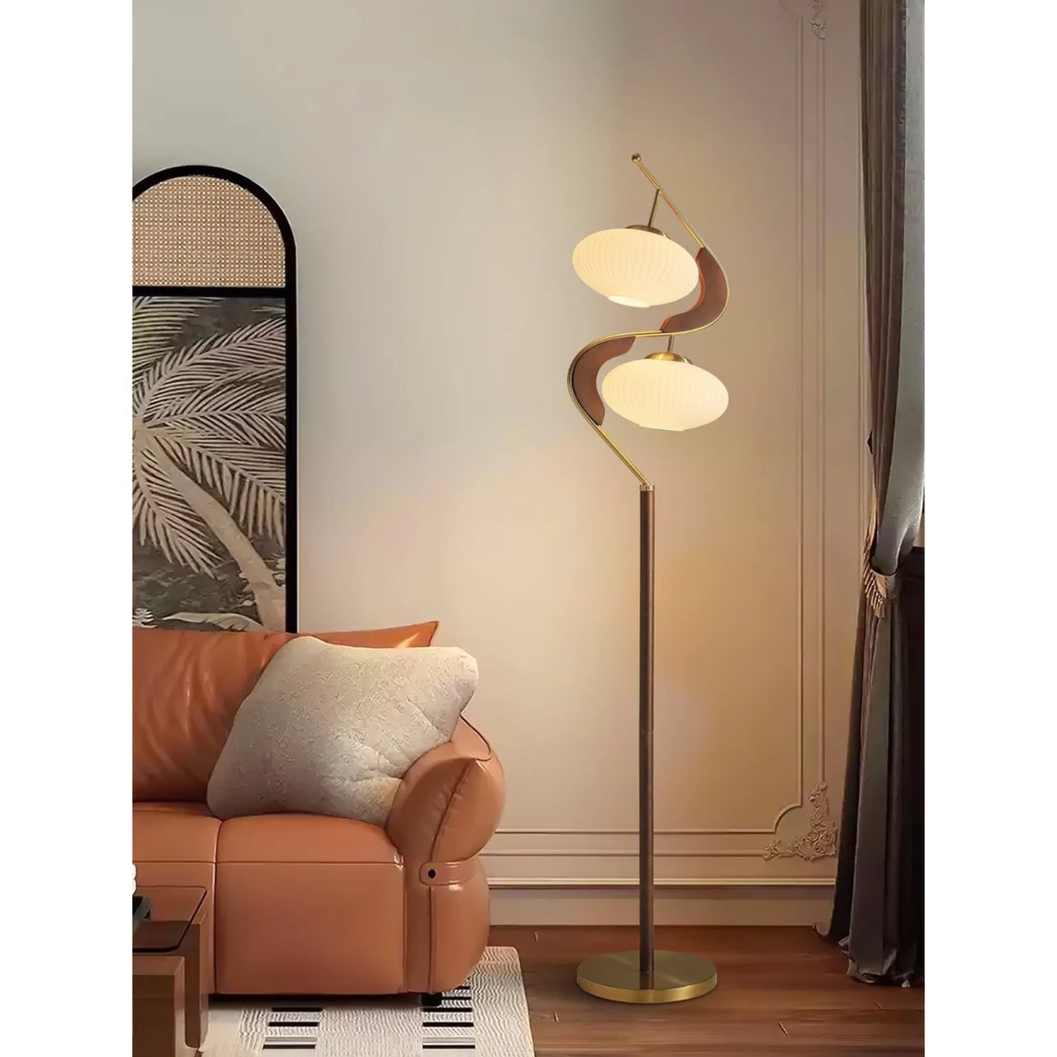 Dubbele Seneva Vloerlamp