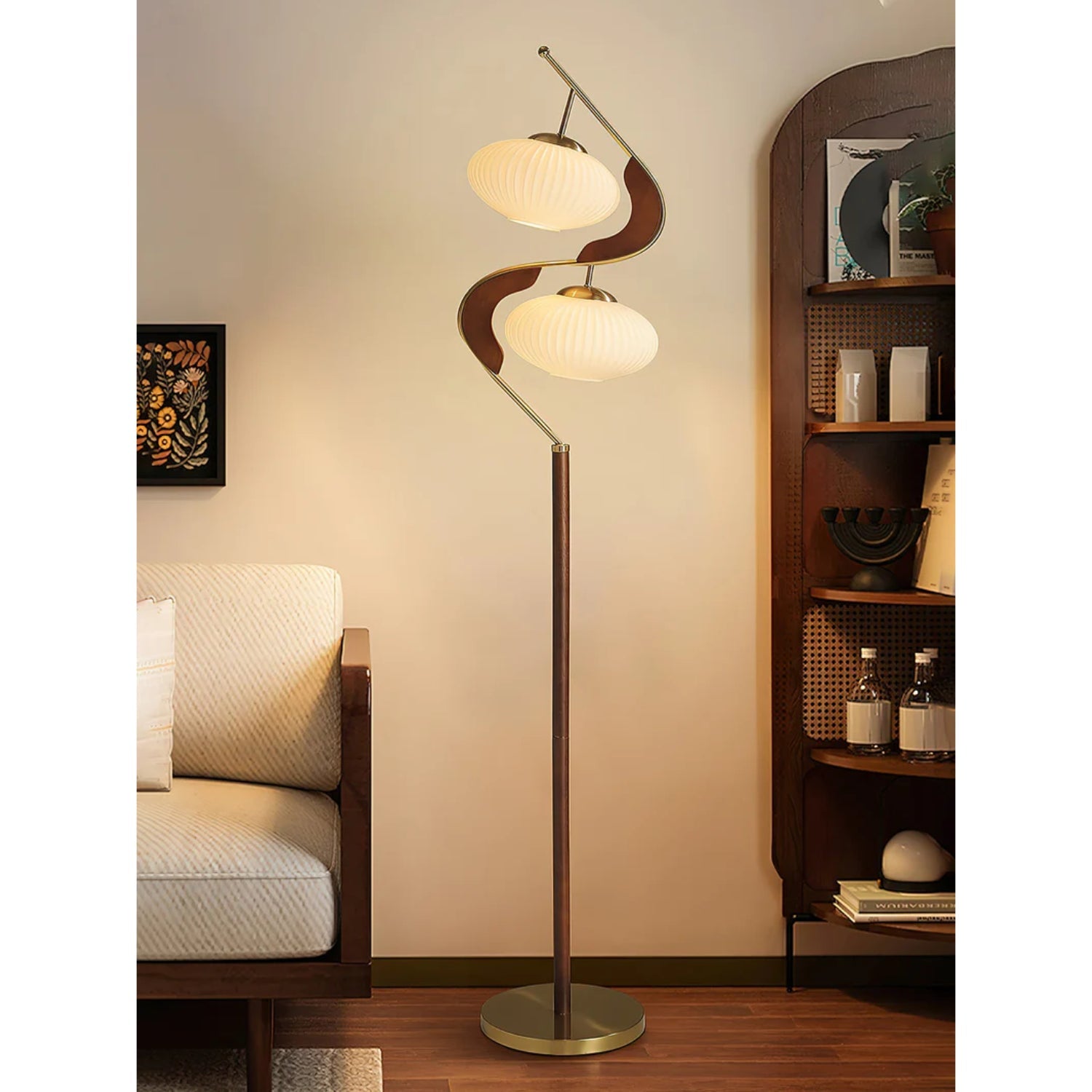 Dubbele Seneva Vloerlamp