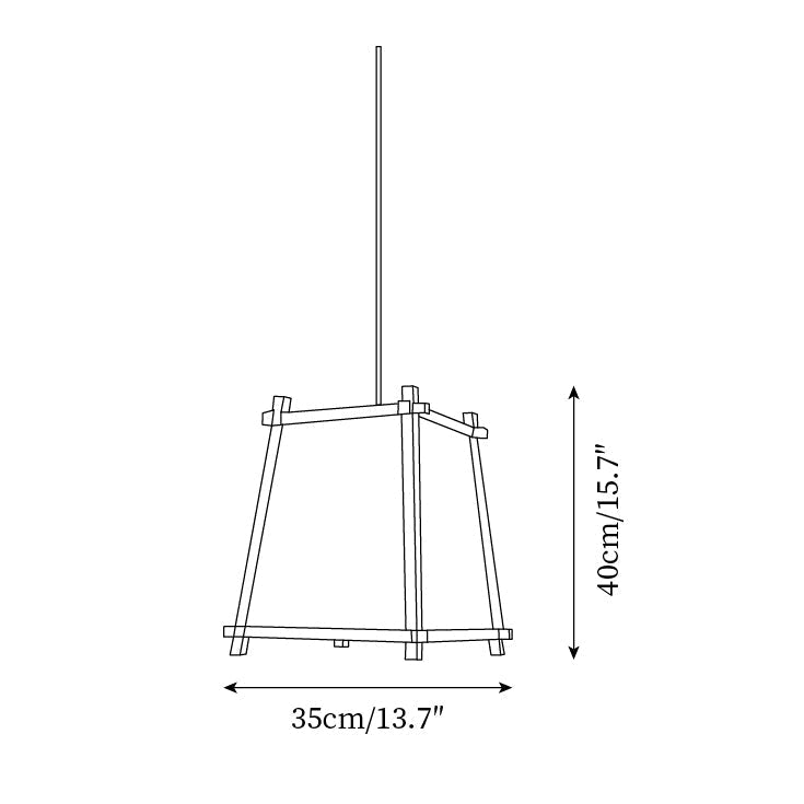 Kizuka Japandi Hanglamp