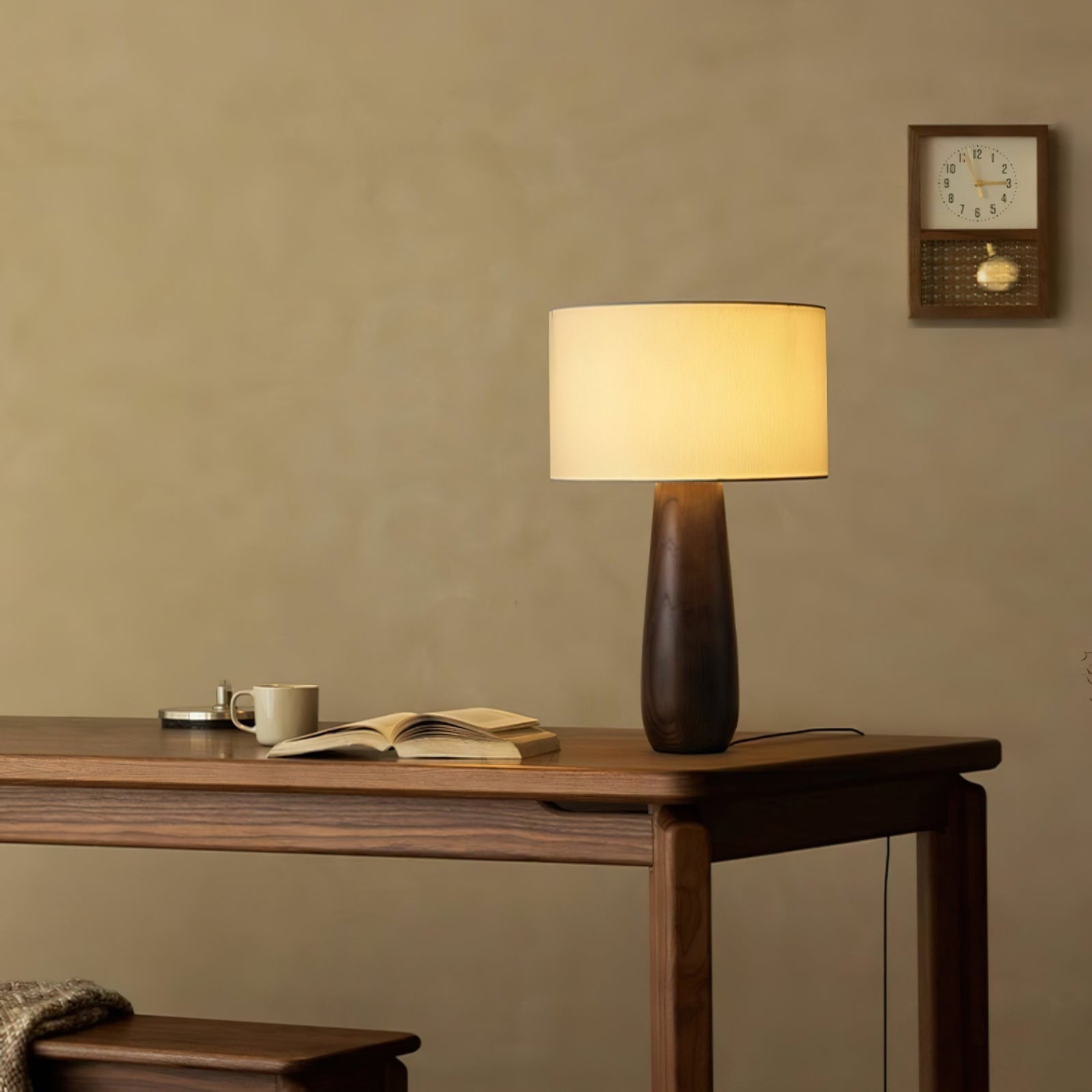 Sirenno Houten Tafellamp