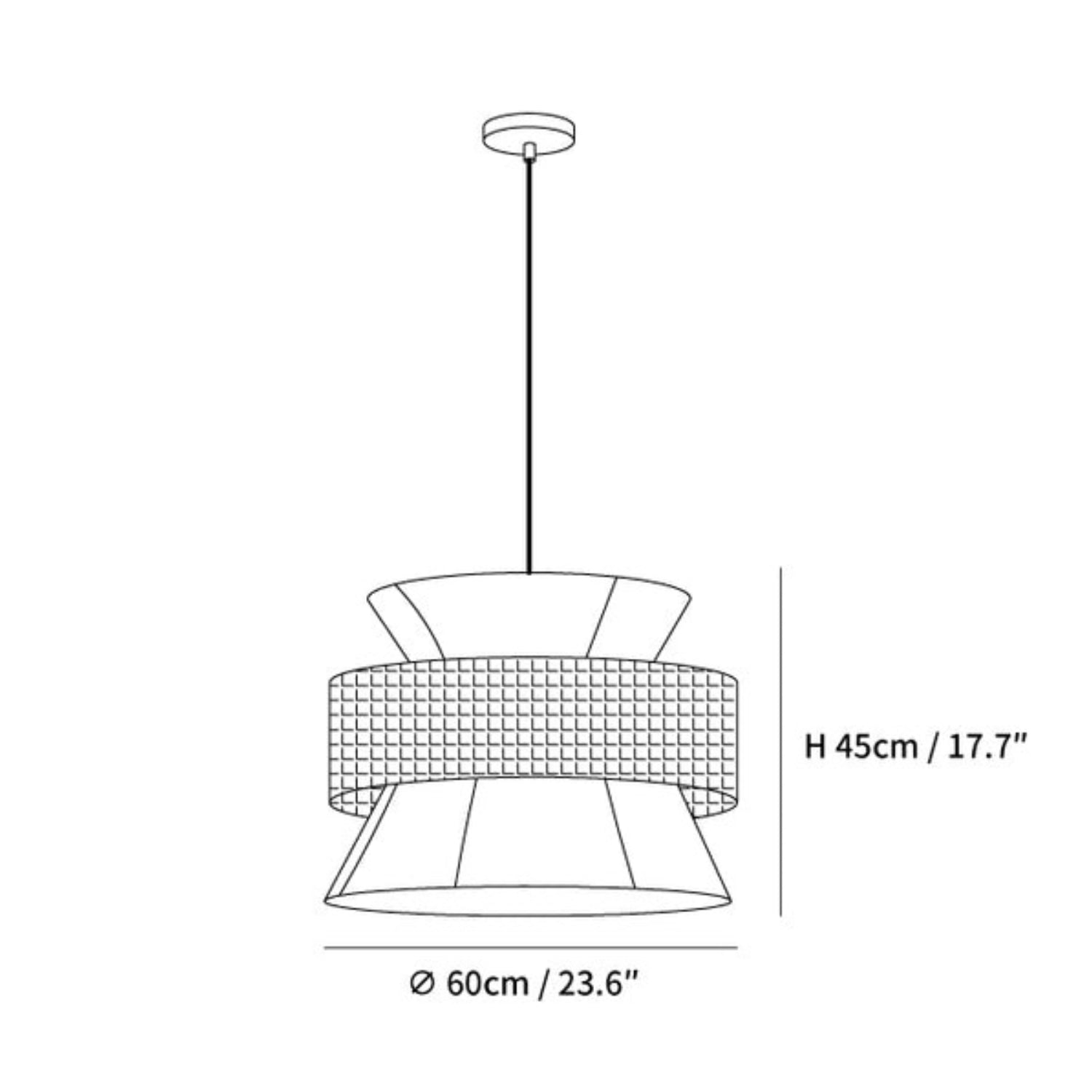 Rewo Boho Hanglamp